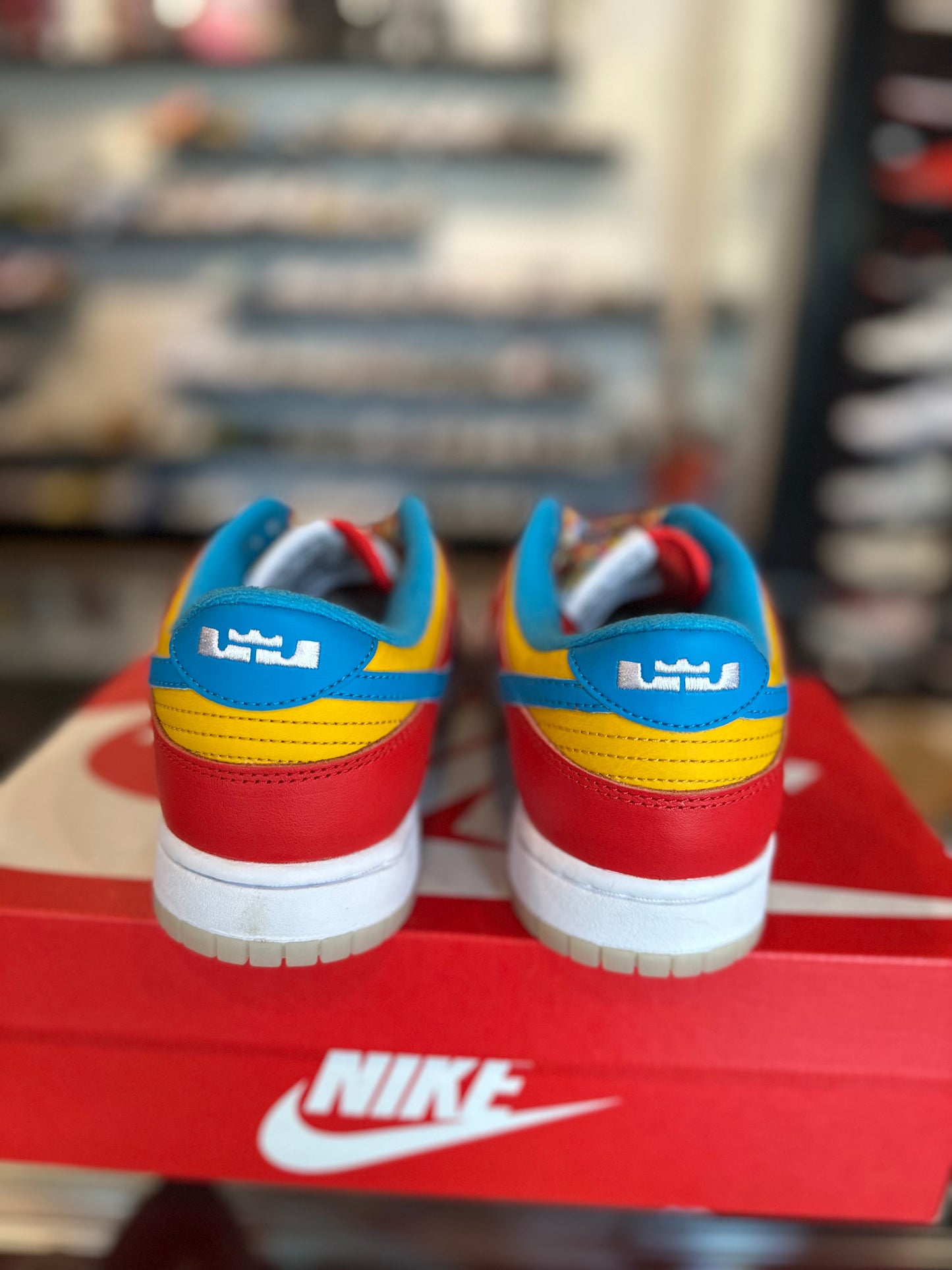 Dunk Low LeBron James Fruity Pebbles DS OG Size 8