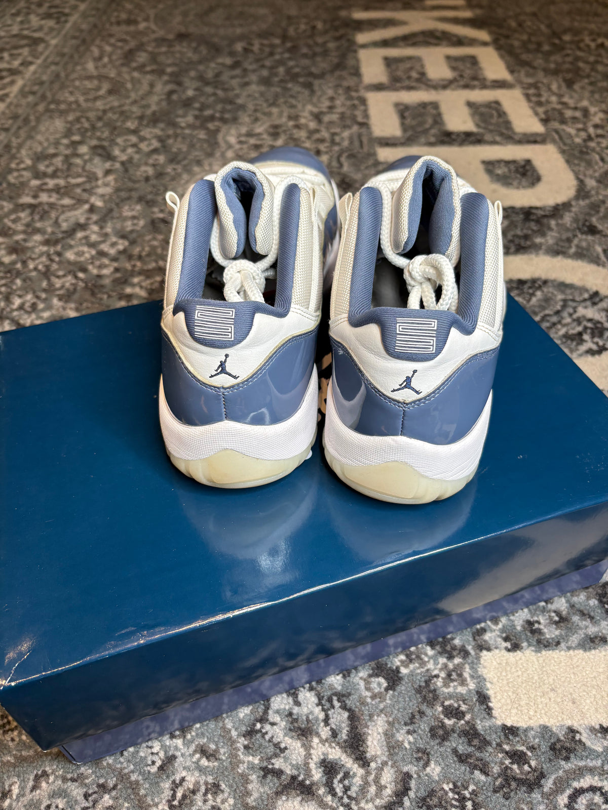 Jordan 11 Retro Low “Diffused Blue” Clean Og Size 11.5