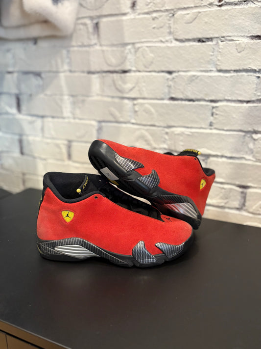 Jordan 14 Retro Ferrari Clean NB Size 8.5