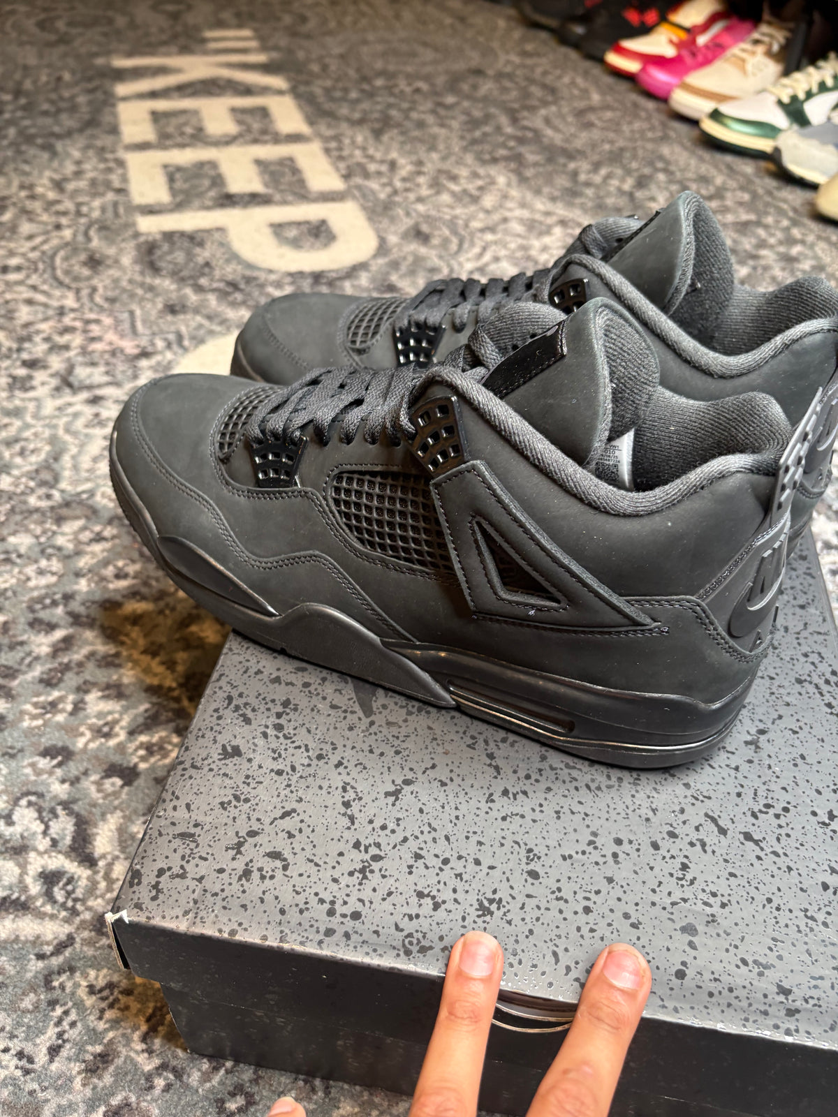 Jordan 4 Retro “Black Cat” Clean Og Size 12