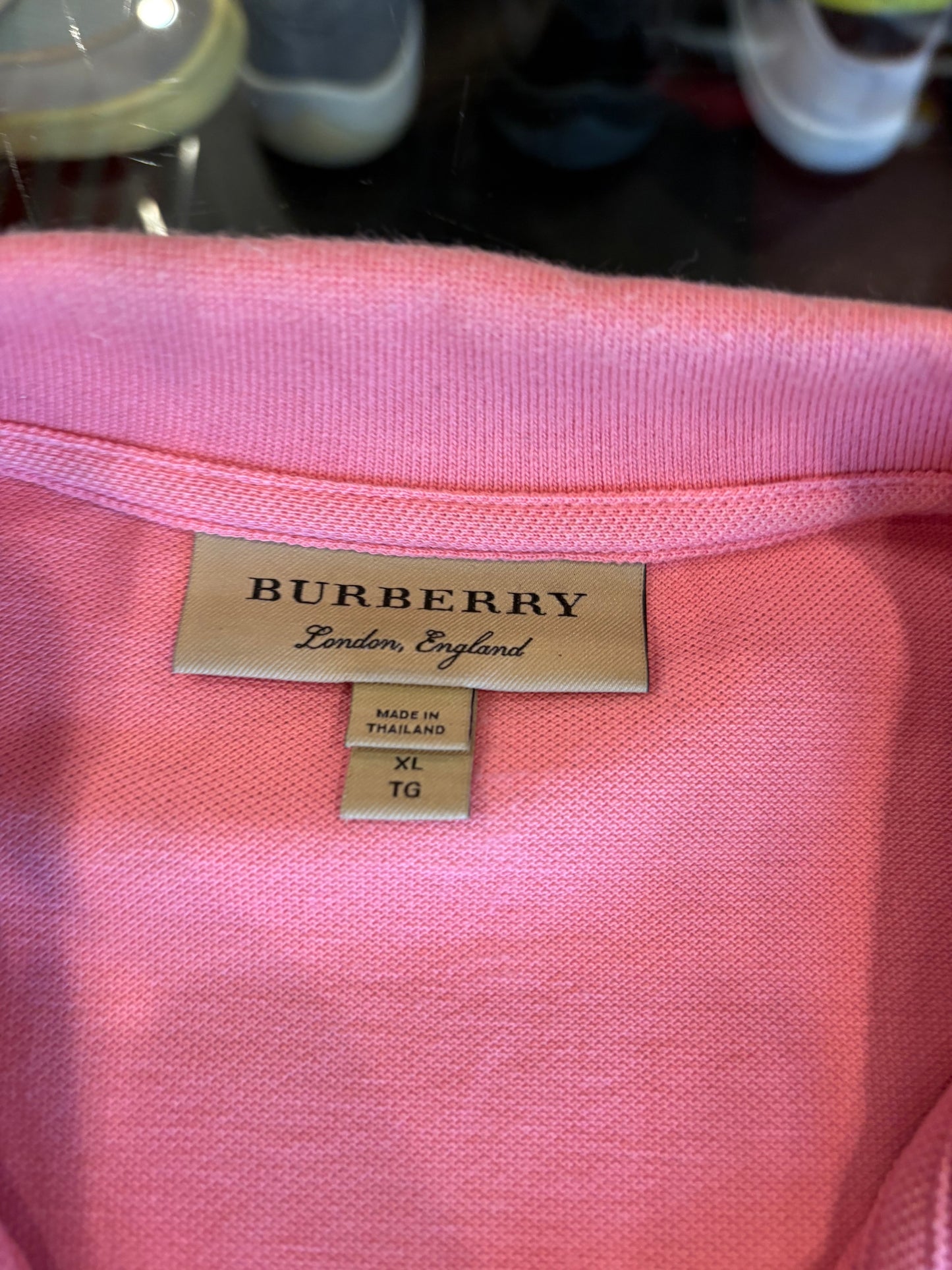 Burberry Polo Pink Size XL
