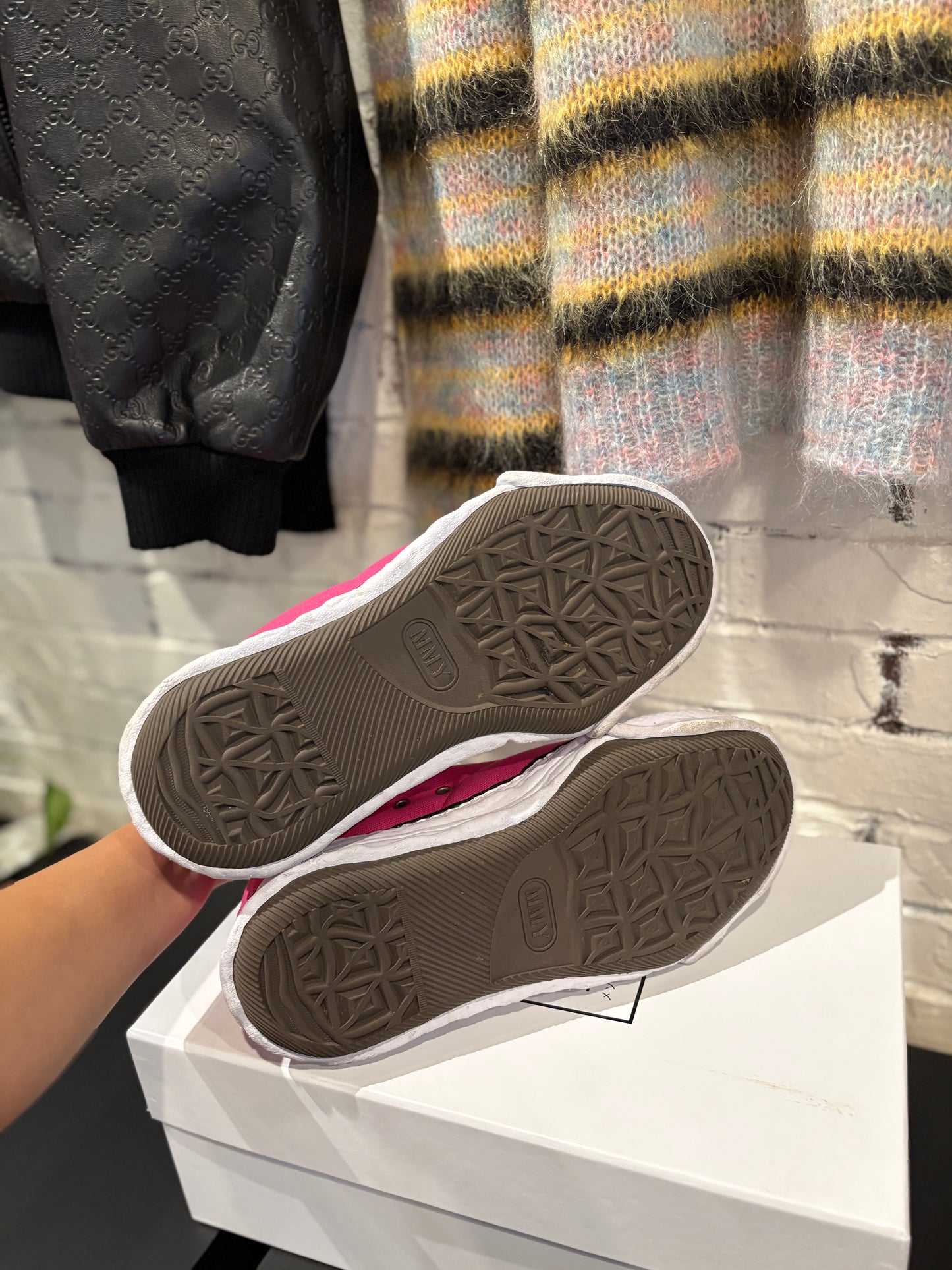Maison Mihara Yasuhiro Peterson Pink Clean OG Size 41
