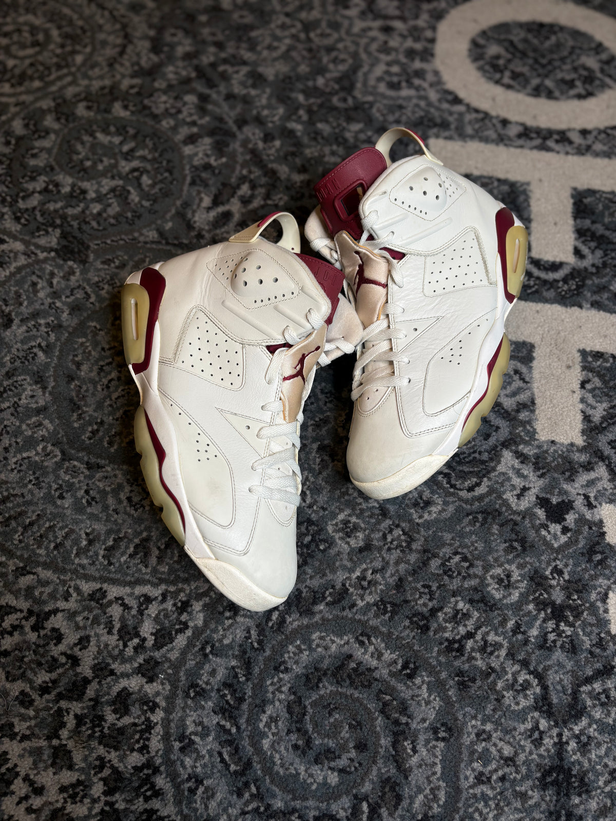 Jordan 6 Retro “Maroon” Po Nb Size 11