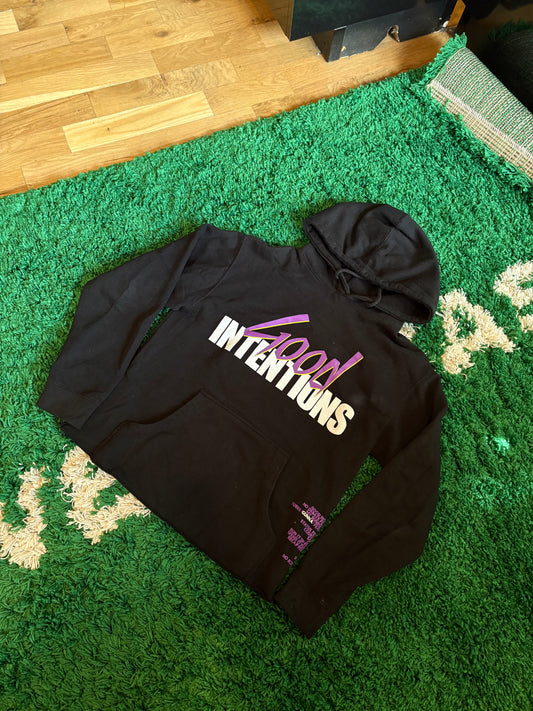 Vlone Intentions Hoodie Black Size Small