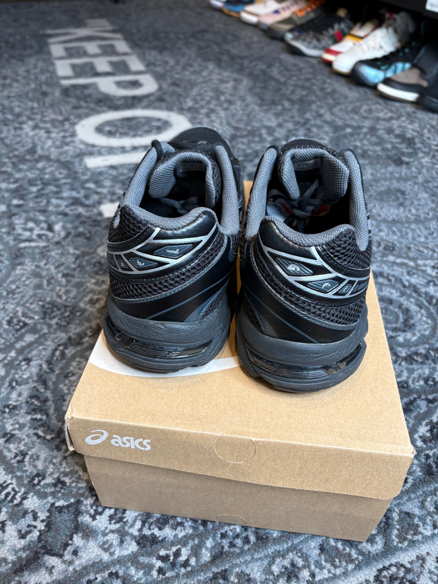 ASICS Gel-1130 “Black/Pure Silver” Clean Og Size 12