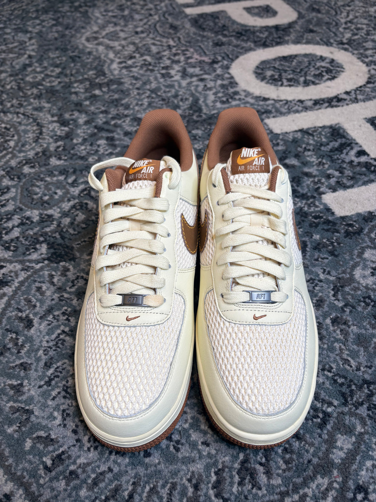 Air Force 1 “Coconut Milk Canyon Gold Light British Tan” Ds Og Size 14
