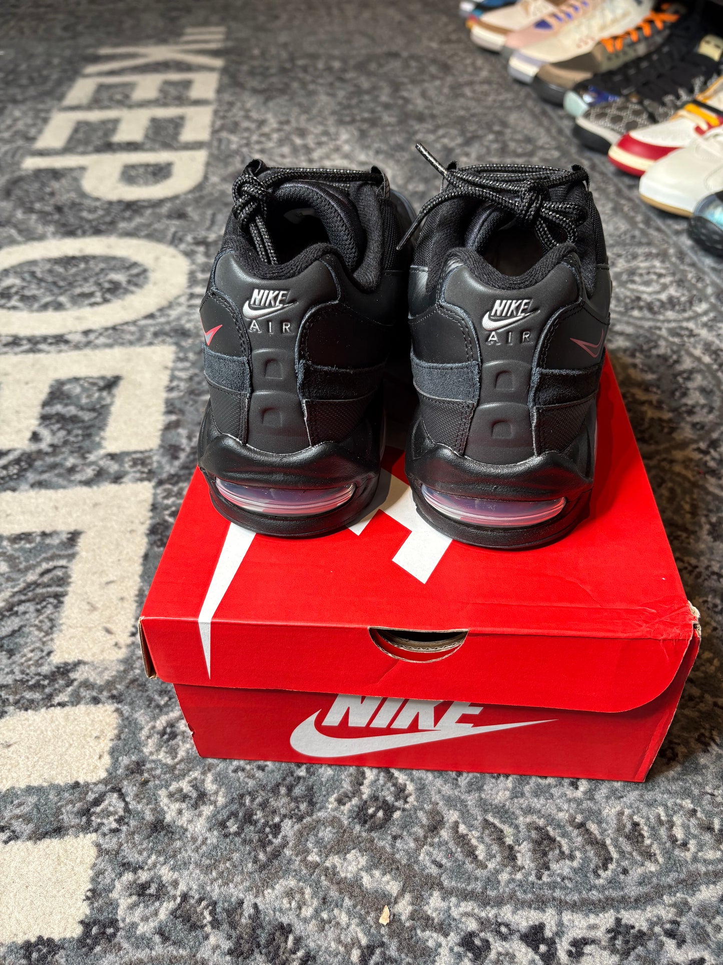 Nike Air Max 95 “Racing Pack Black University Red Ds Og Size 10.5