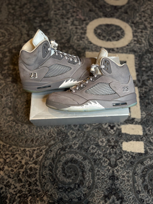 Jordan 5 Retro “Wolf Grey” Clean Og Size 12