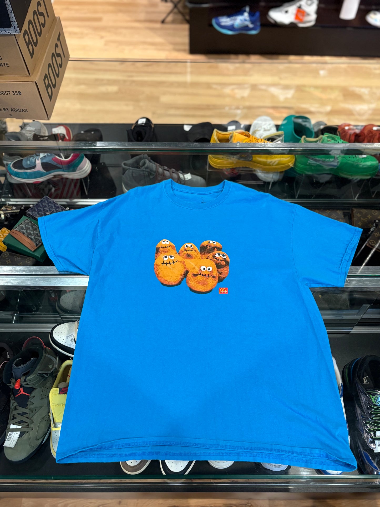 Cactus Jack McDonald’s Tee Blue Size Large