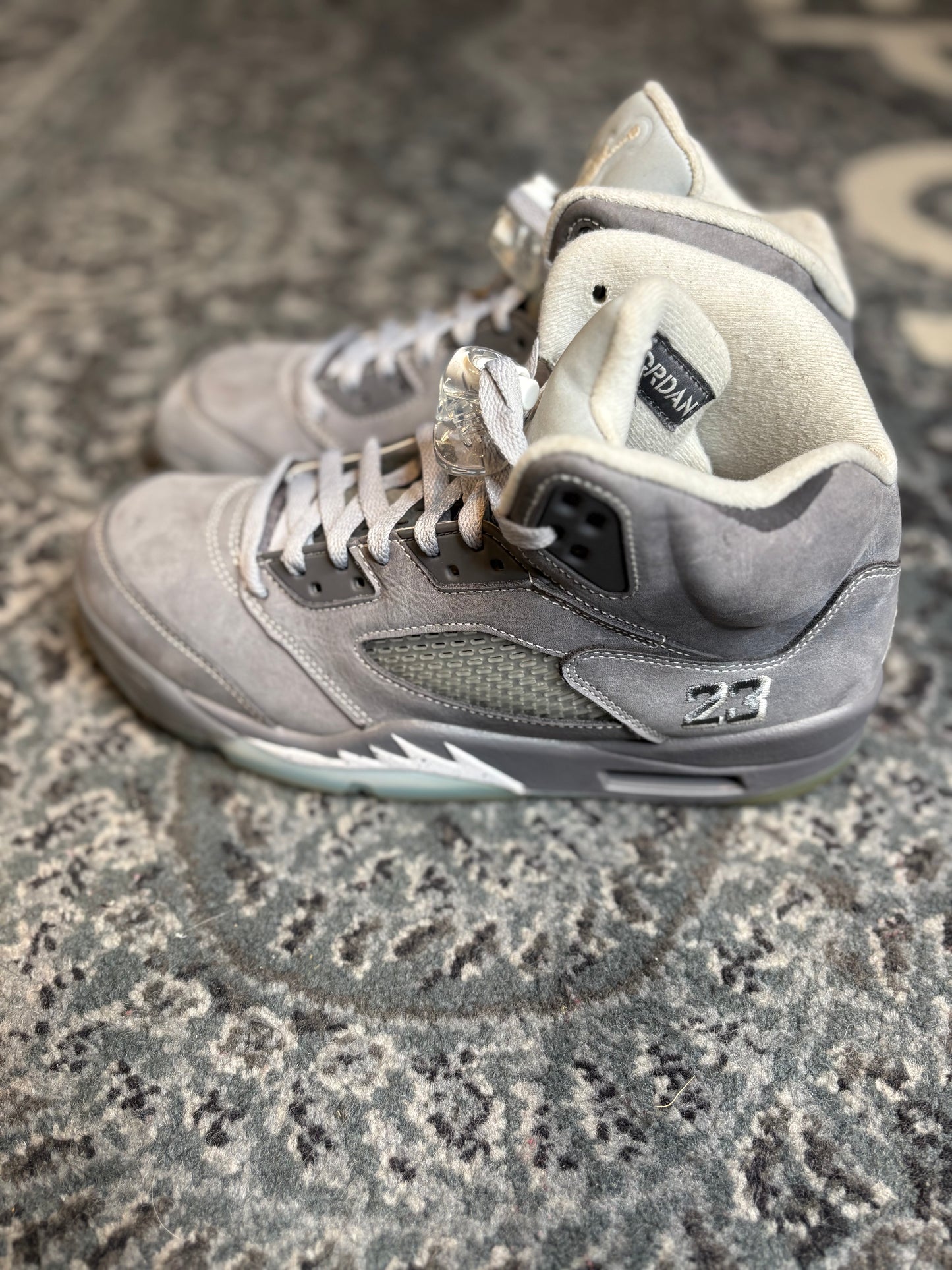 Jordan 5 Retro “Wolf Grey” Po Nb Size 8.5