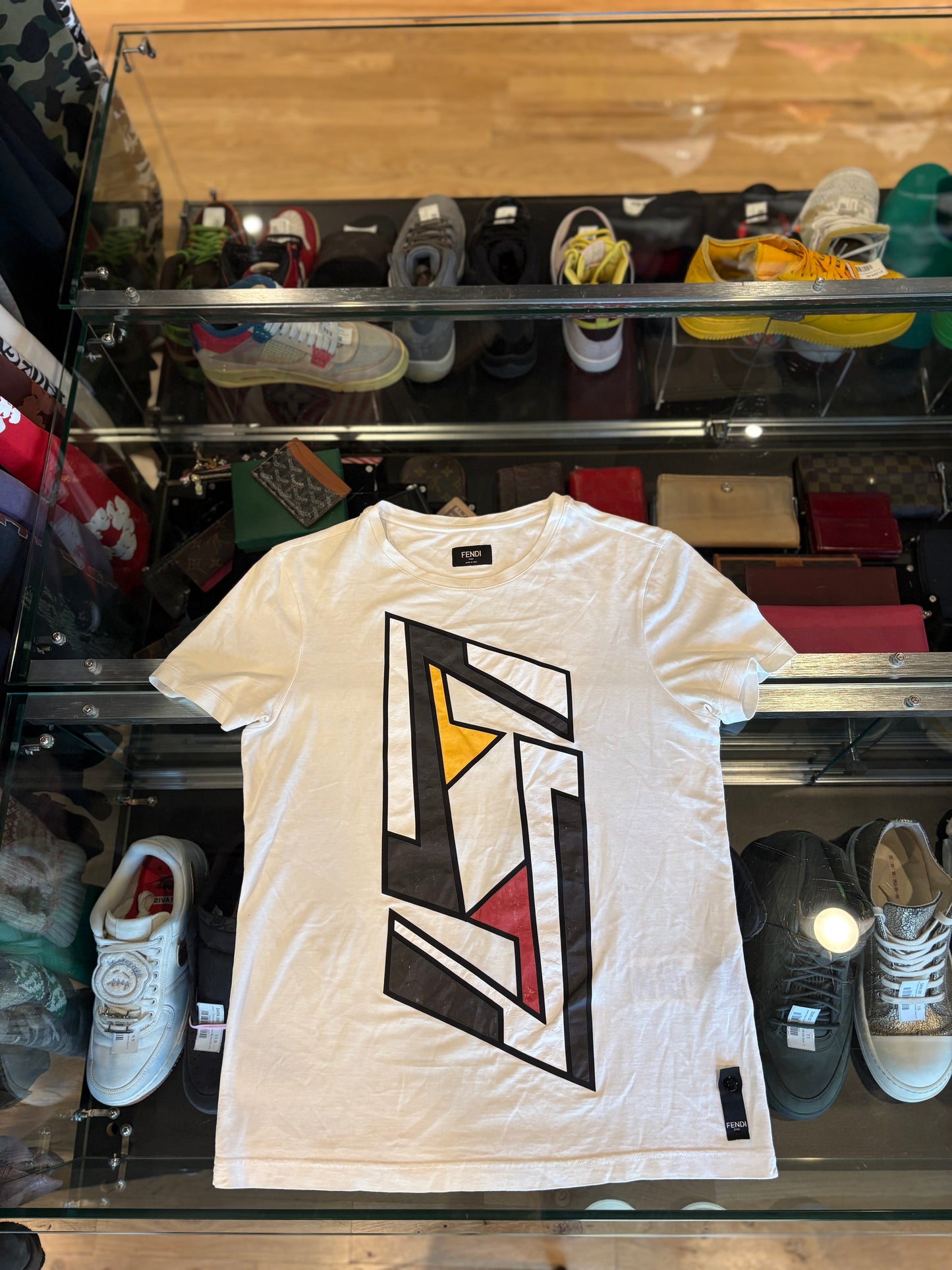 Fendi Tee White Size XS