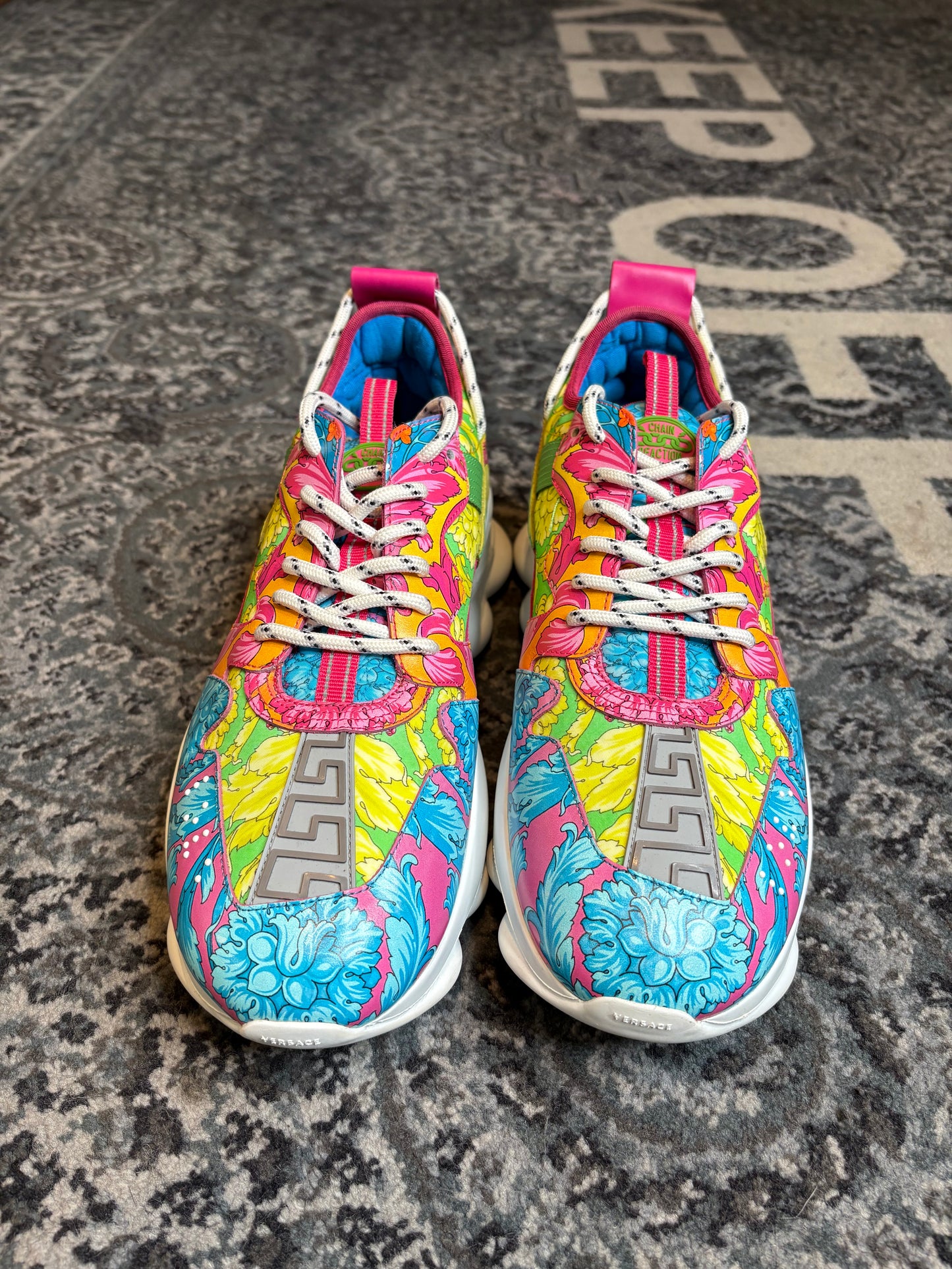 Versace Chain Reaction “Fluo Barocco” Clean Nb Size 13(46 EU)