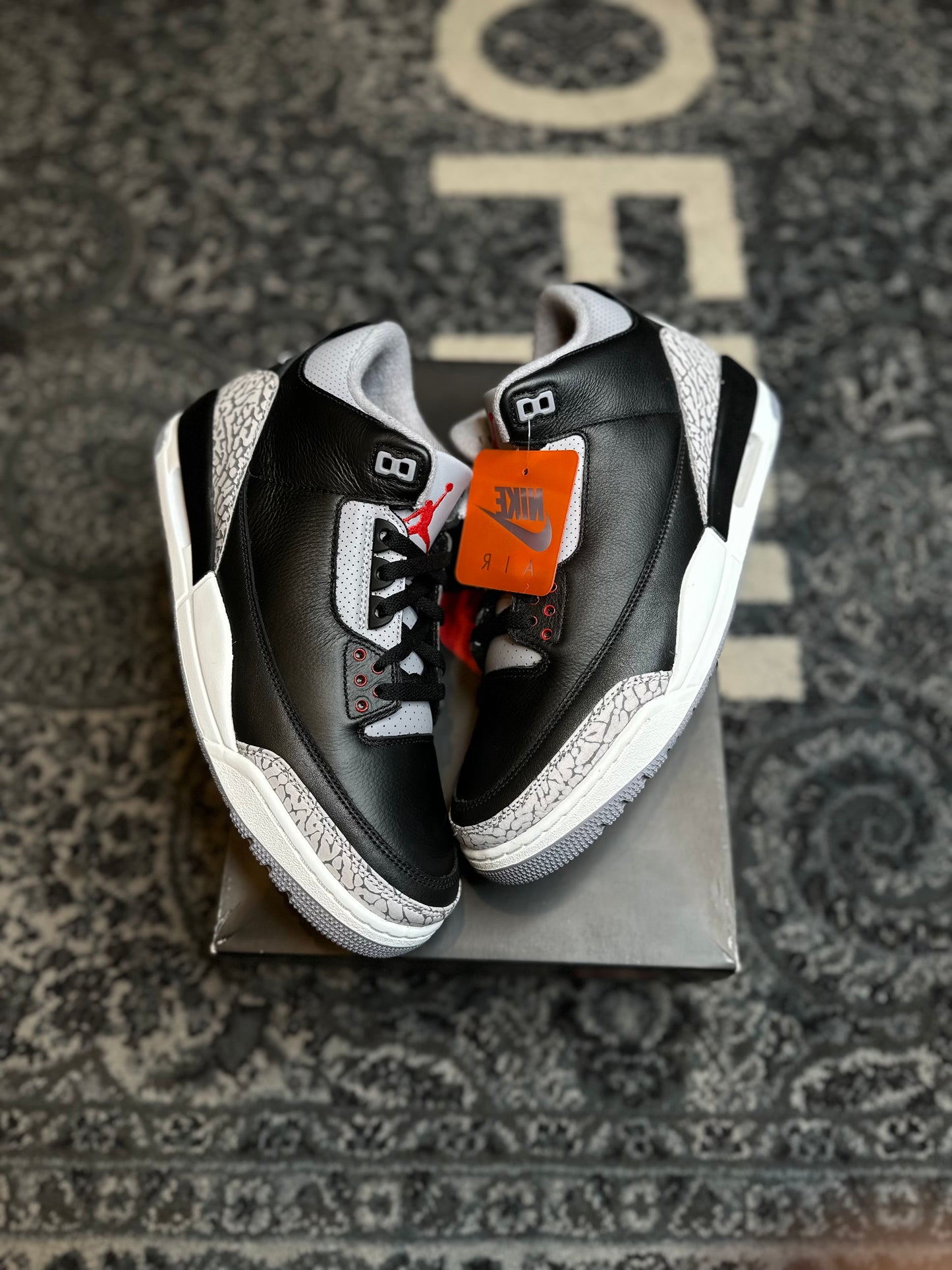 Jordan 3 Retro “Black Cement Reimagined” DS OG Size 11
