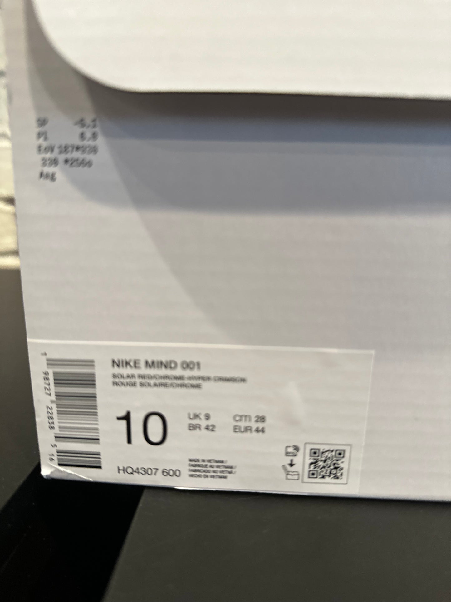 Nike Mind 001 Slide Solar Red DS OG Size 10