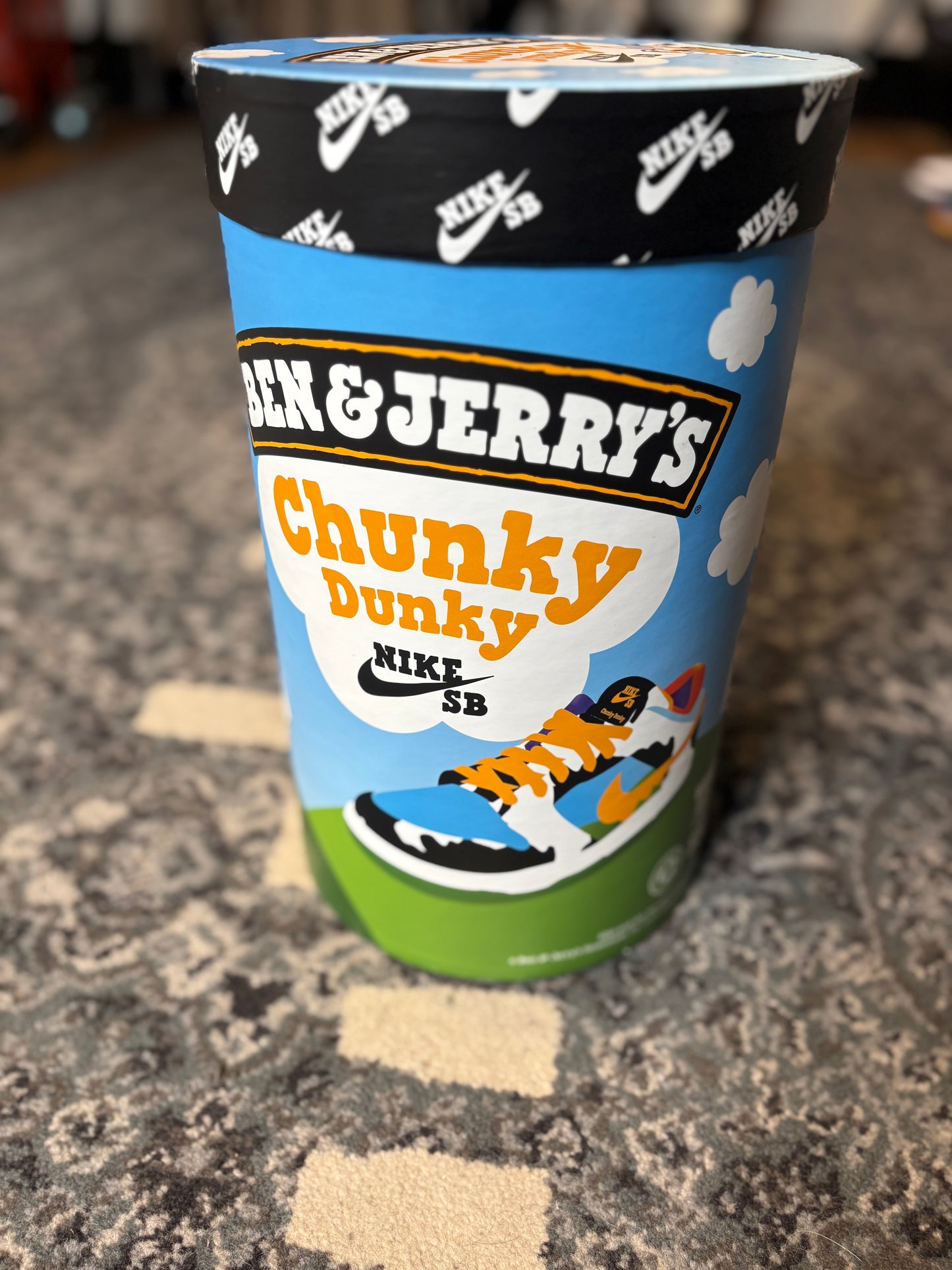 Nike Sb Dunk Low “Ben & Jerry’s Chunky Dunky”(Special Box) Ds Og Size 10.5