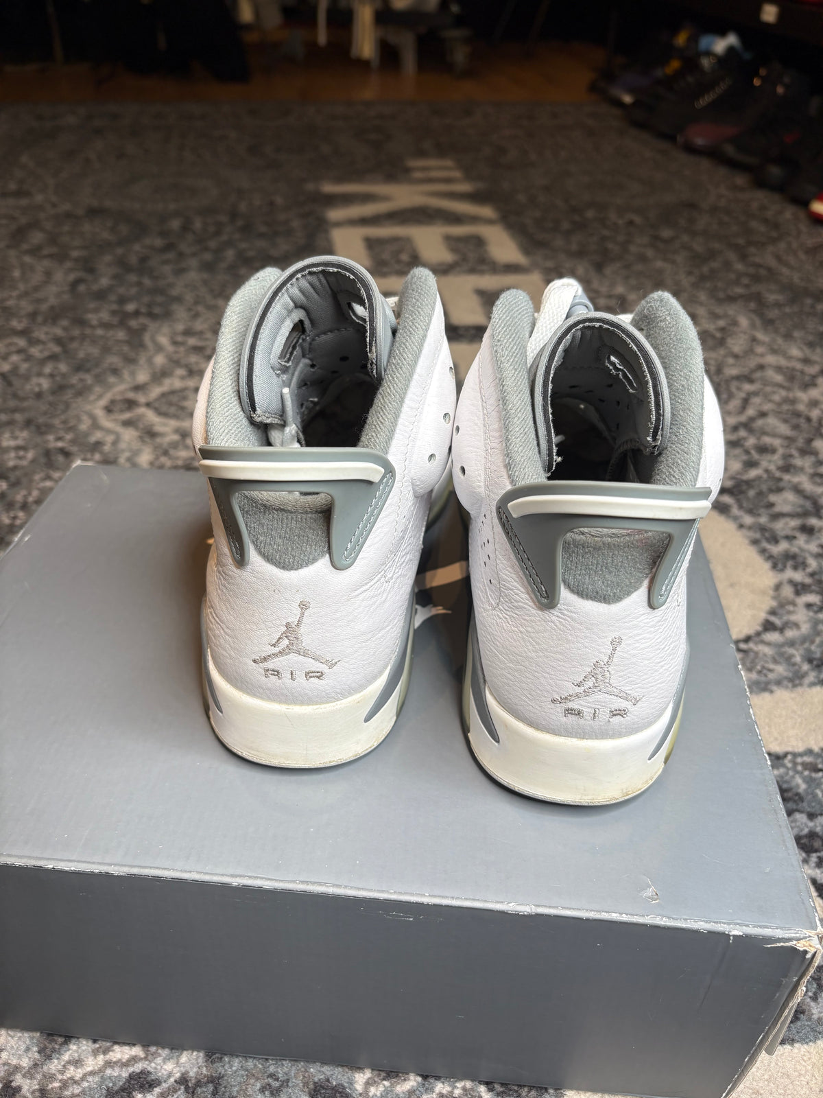 Jordan 6 Retro “Cool Grey” Po Og Size 8