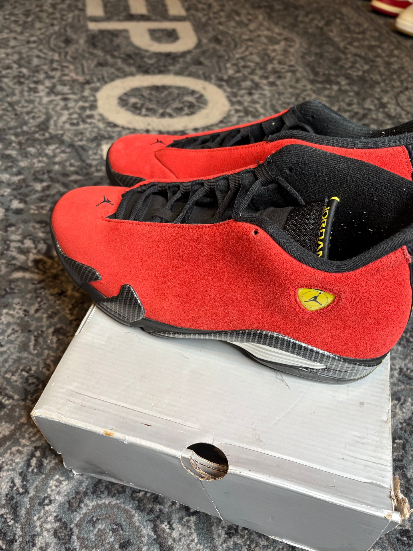 Jordan 14 Retro “Ferrari” Clean Og Size 11.5