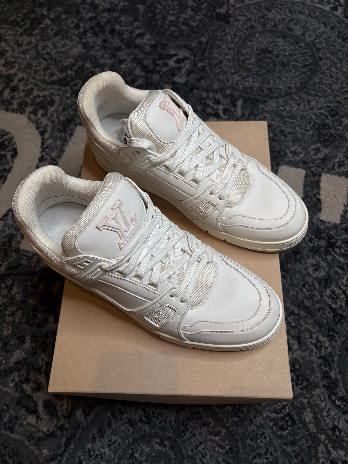 Louis Vuitton Trainer White PO RB Size 9LV