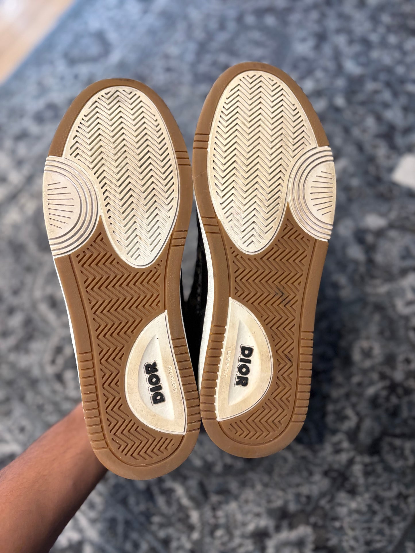 Dior B27 Low “Black Beige”  PO NB SIZE 12(45 EU)