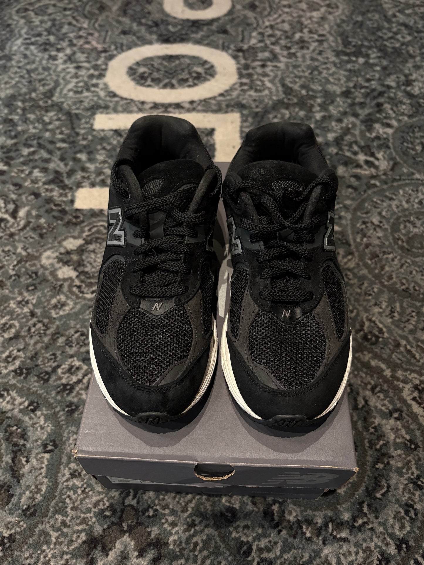 New Balance 2002R “Black Gunmetal” PO OG SIZE 7.5