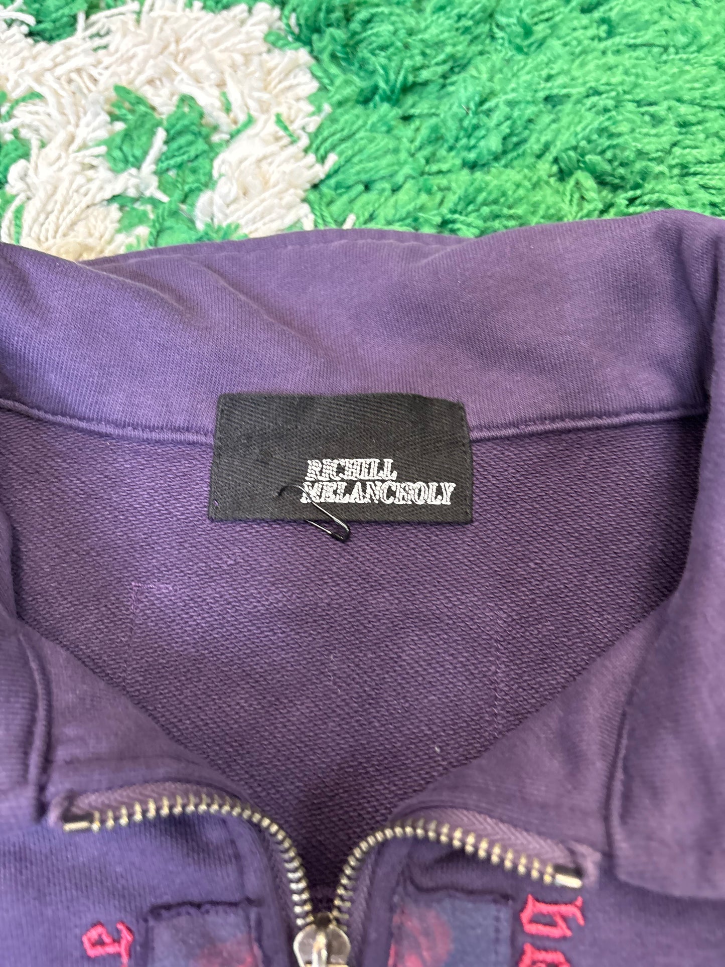 Rich Ill Melancholy Zip Purple Size Large