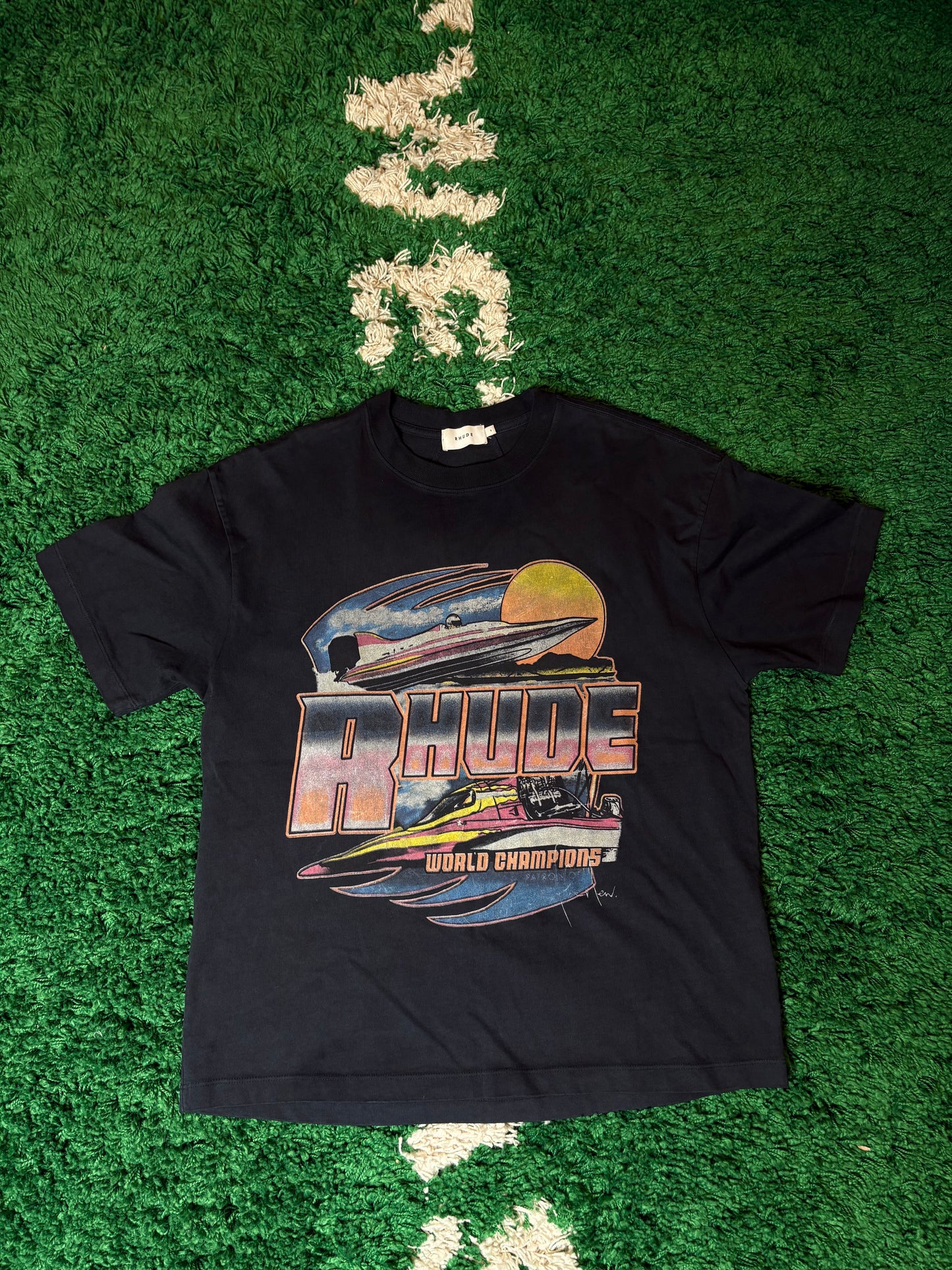 Rhude Boat Tee Size Small