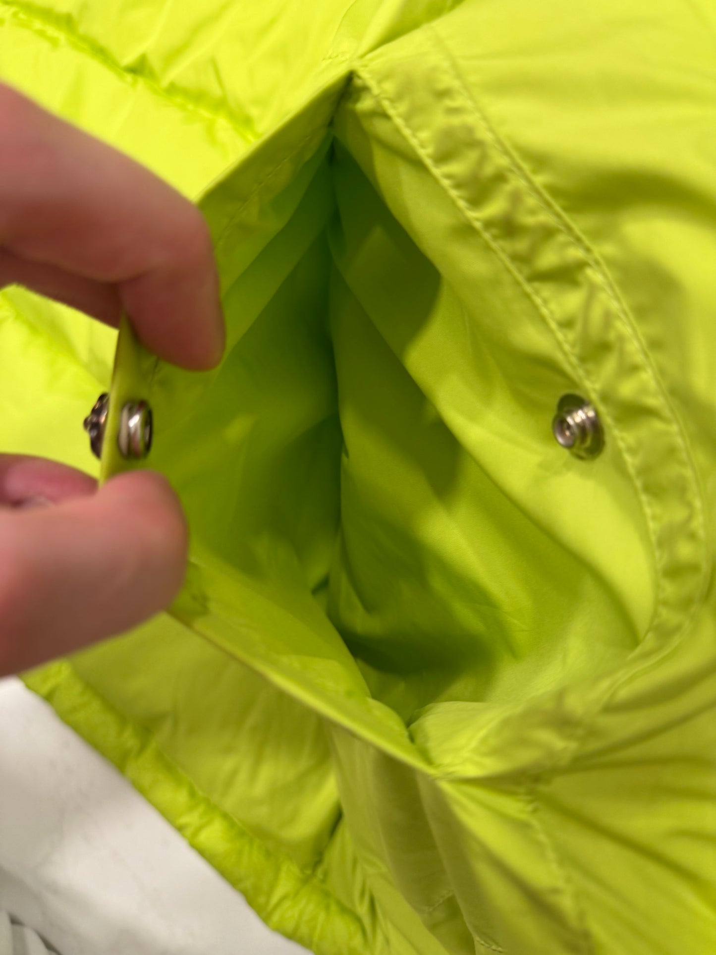 Chrome Hearts Green Quilted Puffer Jacket Size Medium