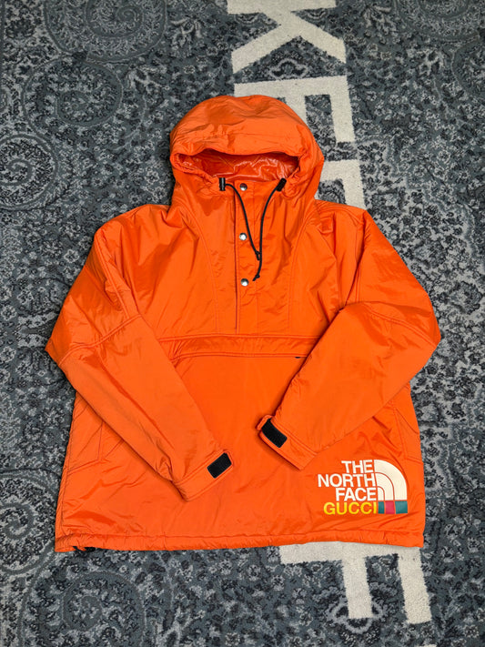 Gucci x TNF Orange Windbreaker PO Size L