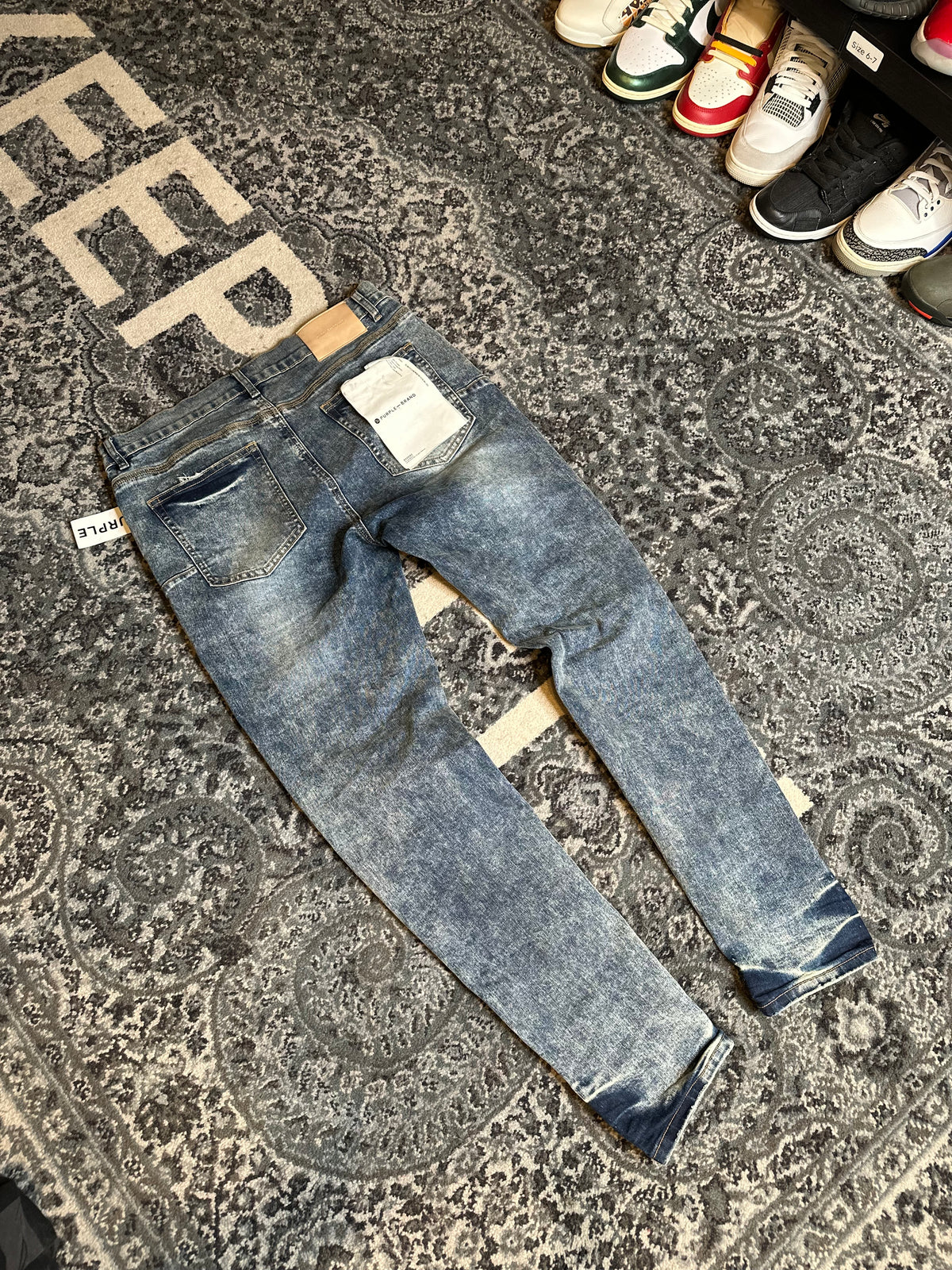 Purple Jeans Patchwork Size 34