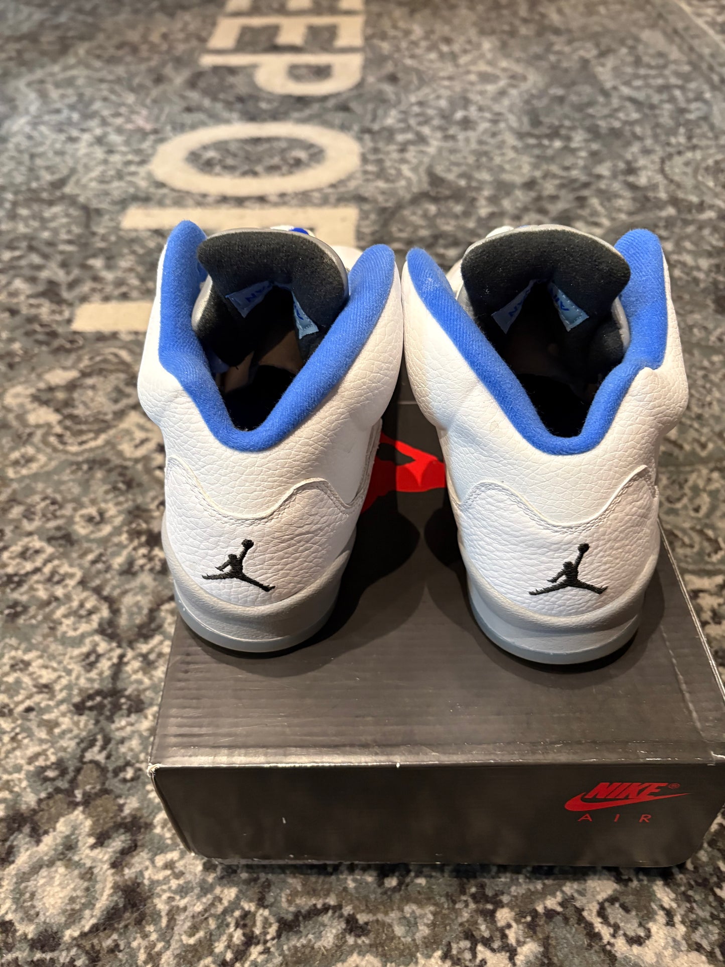 Jordan 5 Retro “White Stealth” CLEAN OG SIZE 7