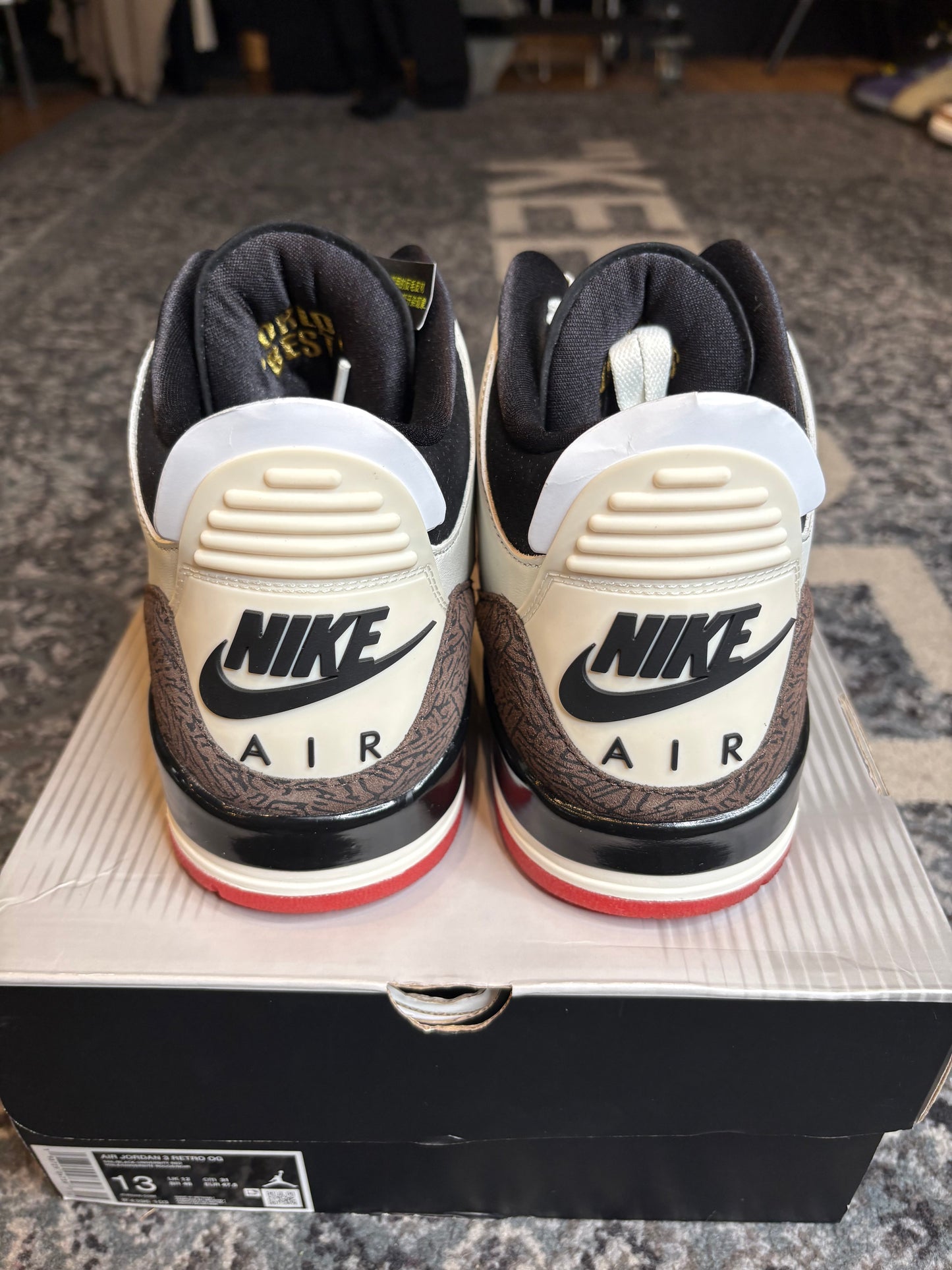 Jordan 3 Retro “Worlds Best Dad” Clean Og Size 13