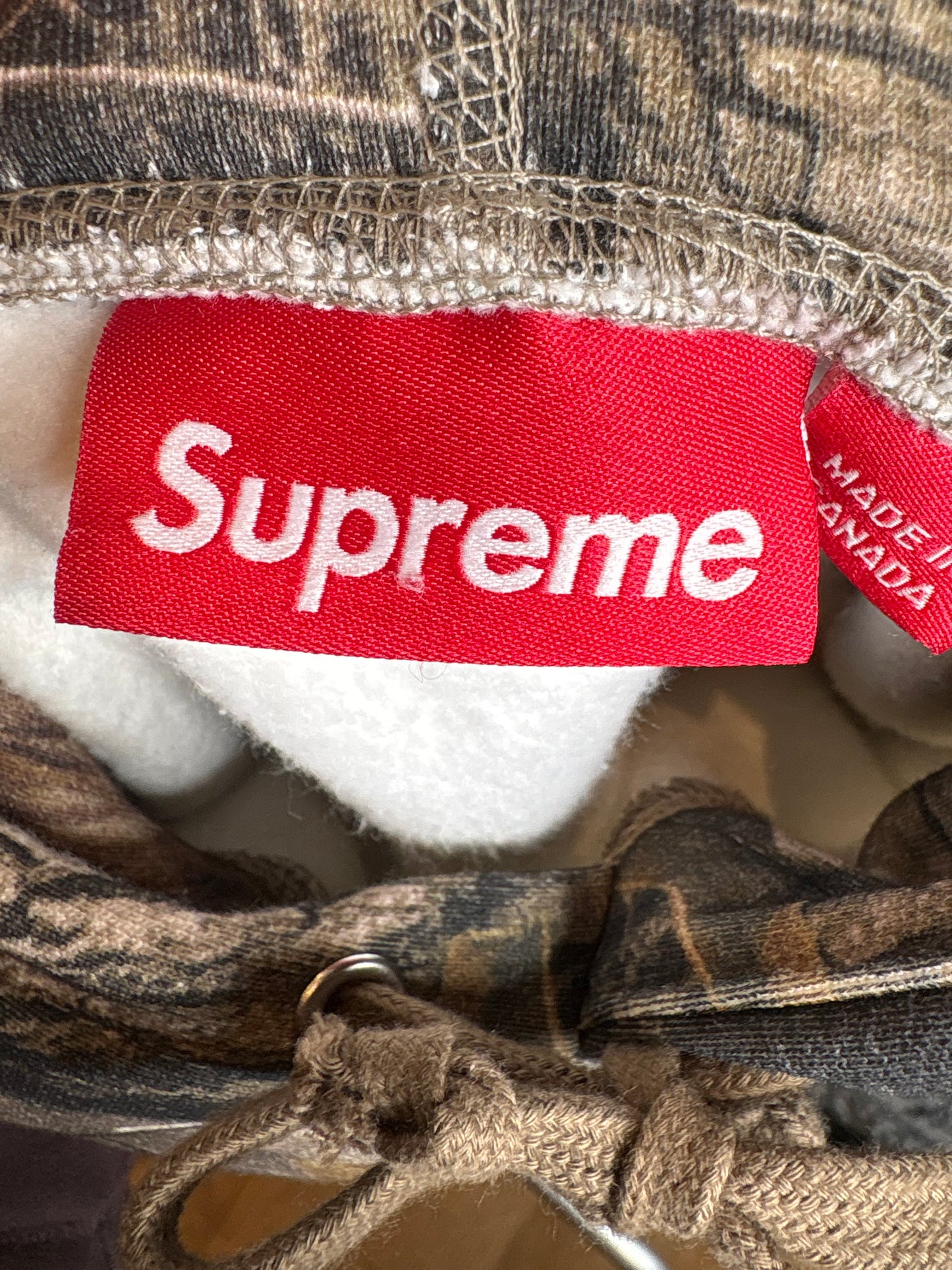 Supreme Box Logo Hoodie “RealTree Ap Camo” Po Size Large