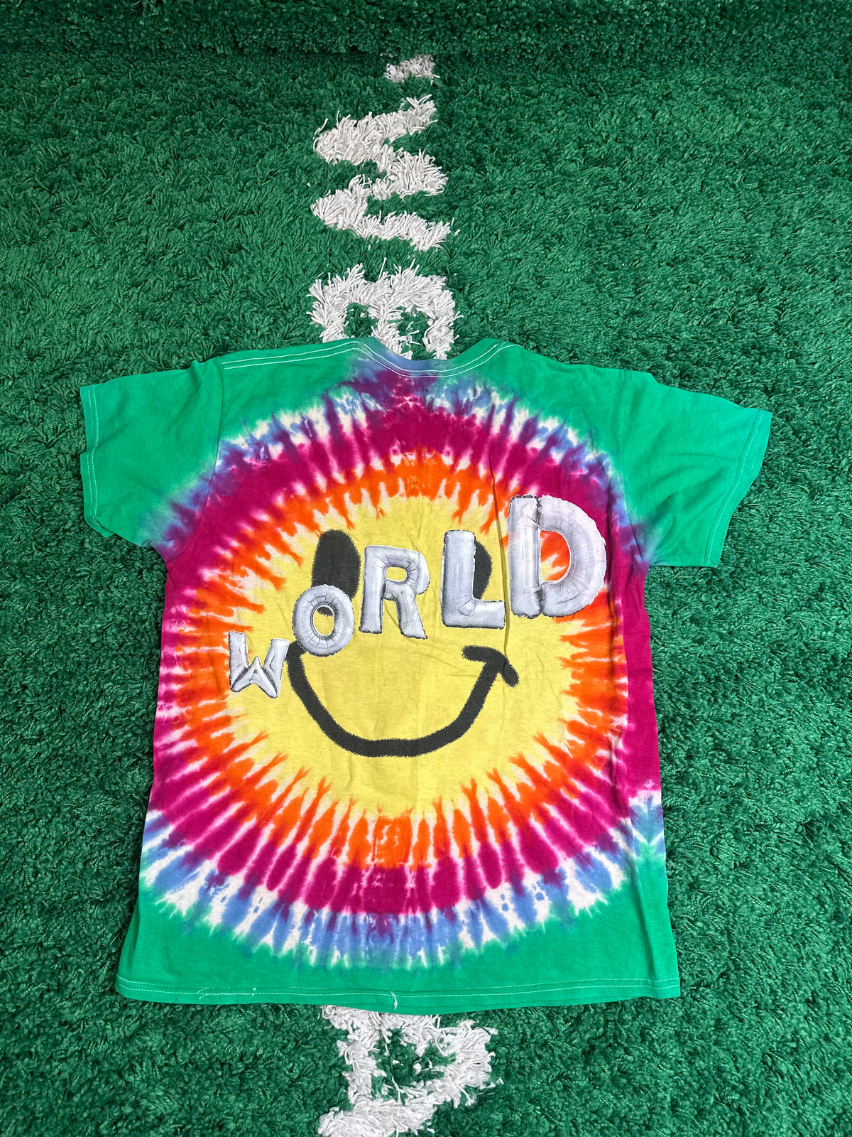 Astroworld Tie Dye Tee Size Large