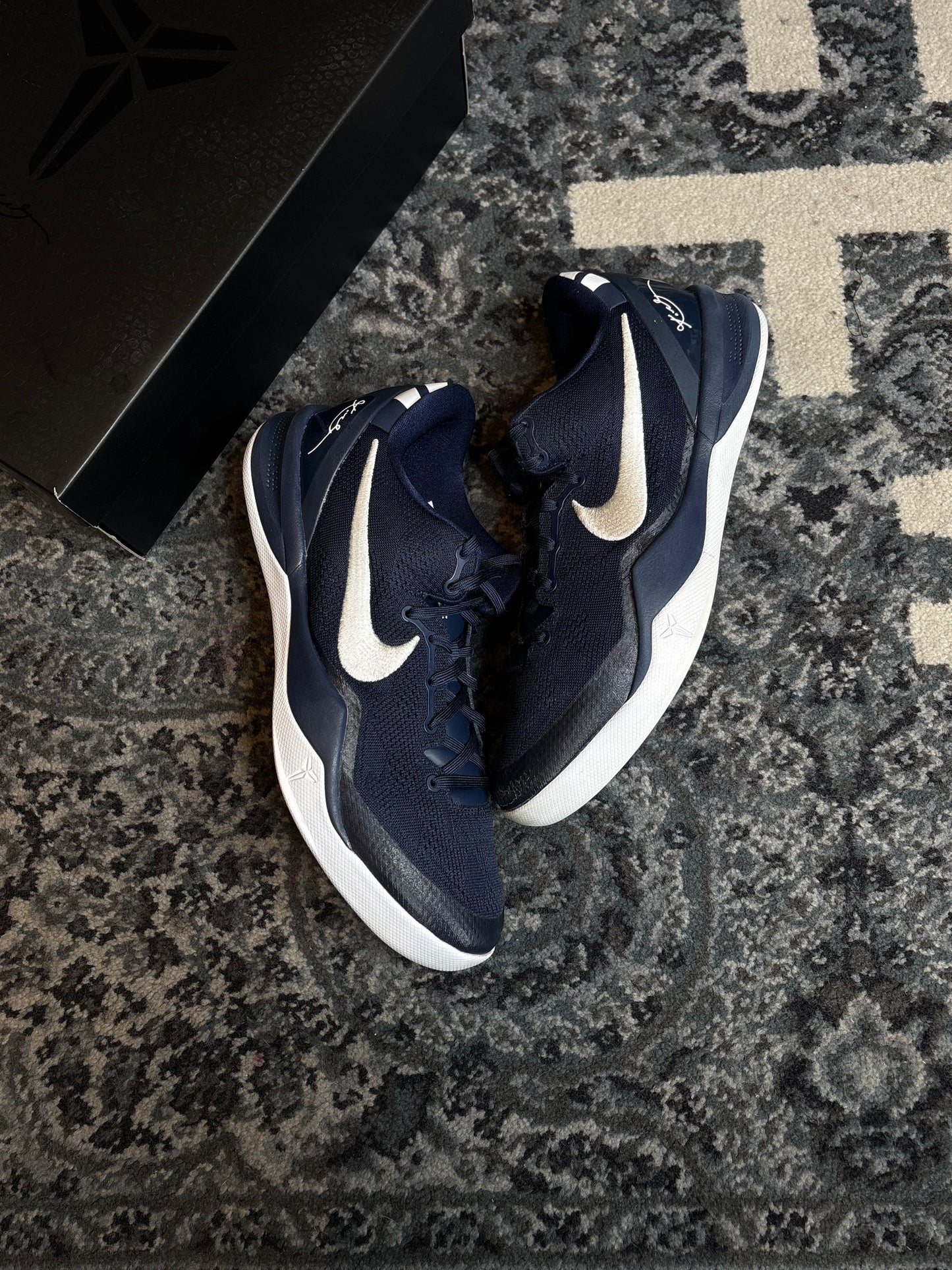 Kobe 8 Protro “College Navy” Clean Og Size 10