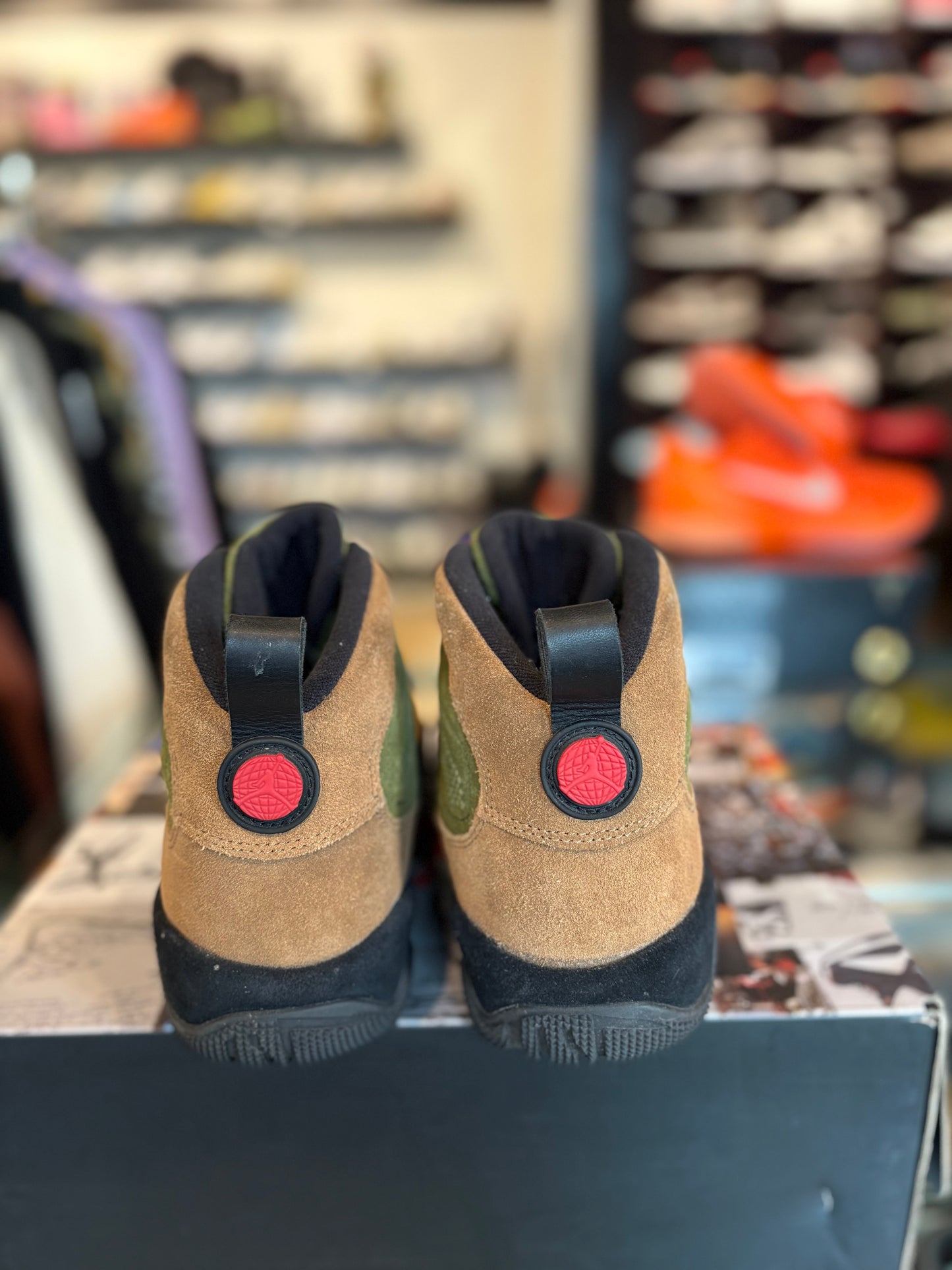 Jordan 9 Retro Boot NRG Military Brown Clean OG Size 8.5