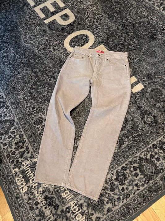 Supreme Gray Pants Size 32