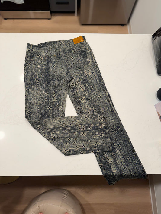Louis Vuitton Monogram Jeans Size 34