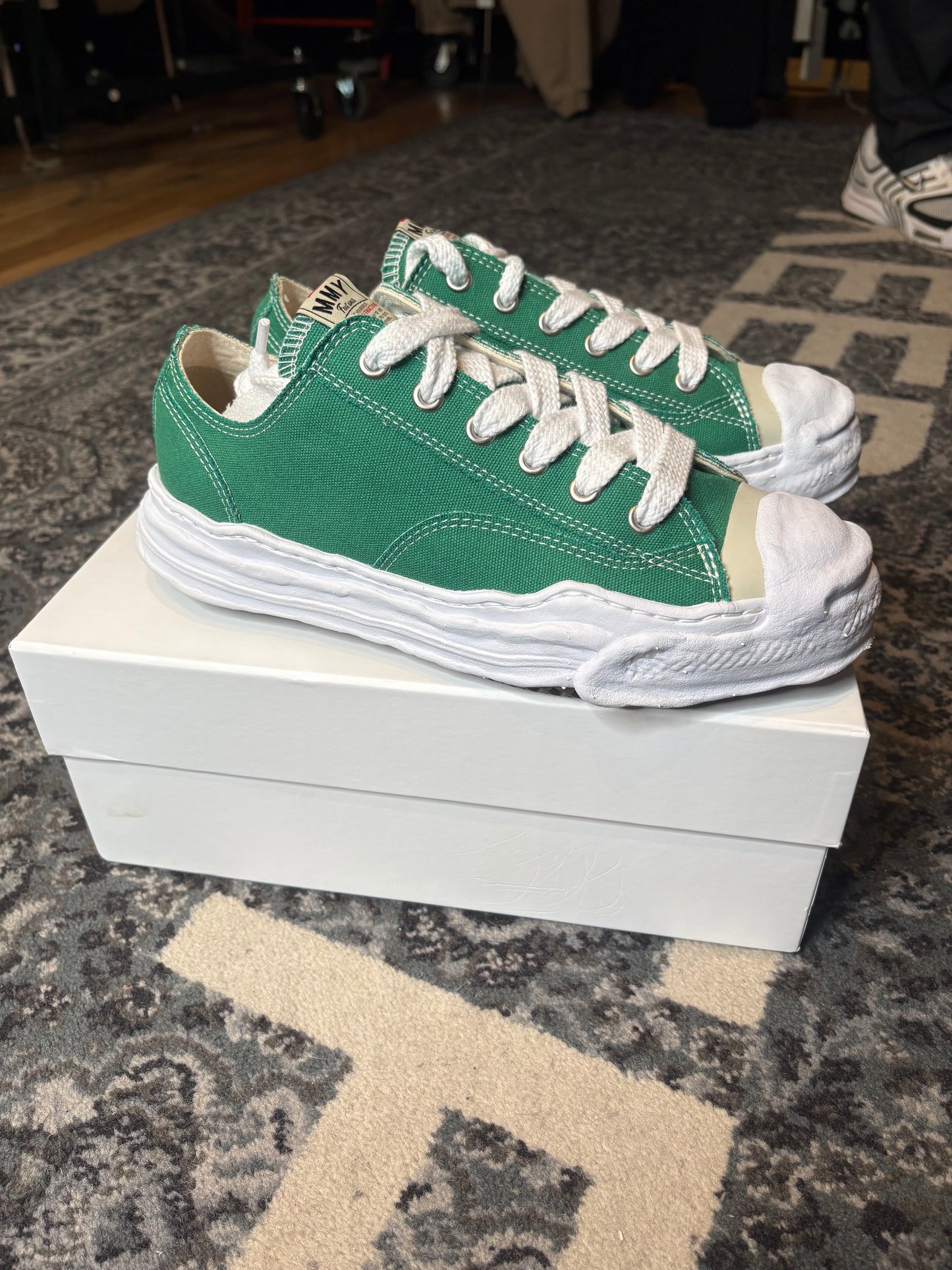 Maison Mihara Yasuhiro Hank Og Sole Green Clean Og Size 11(44 EU)