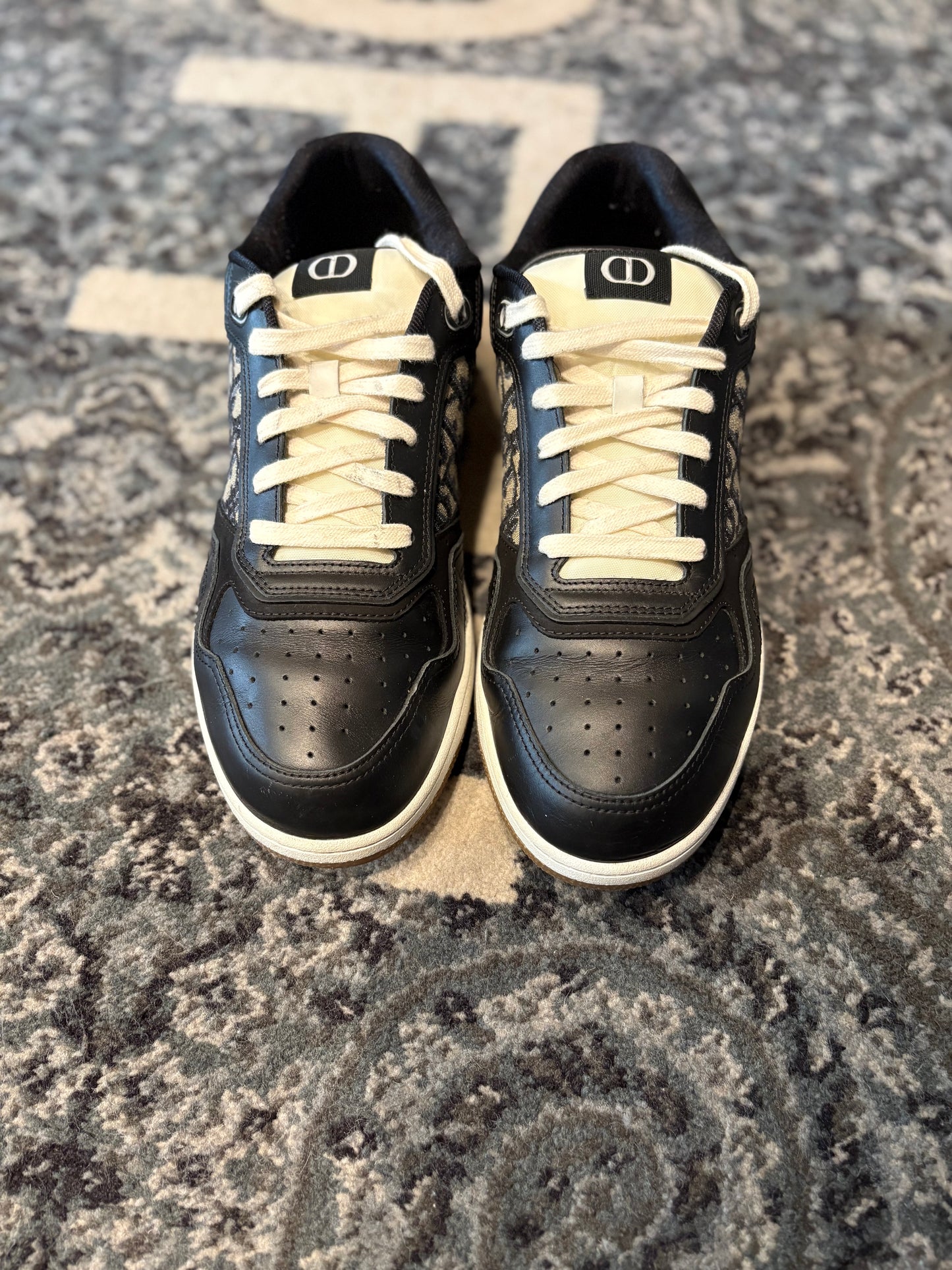 Dior B27 Low “Black Beige”  PO NB SIZE 12(45 EU)