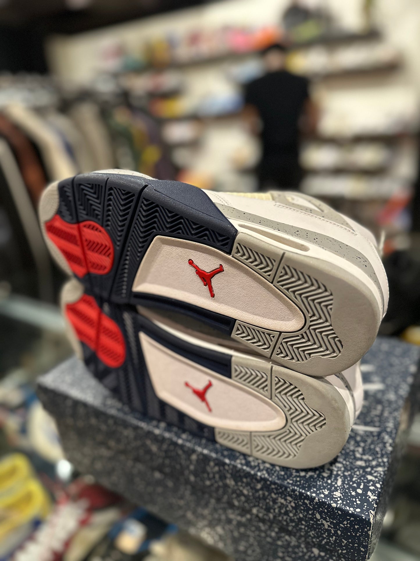 Jordan 4 Retro Midnight Navy PO OG Size 10.5