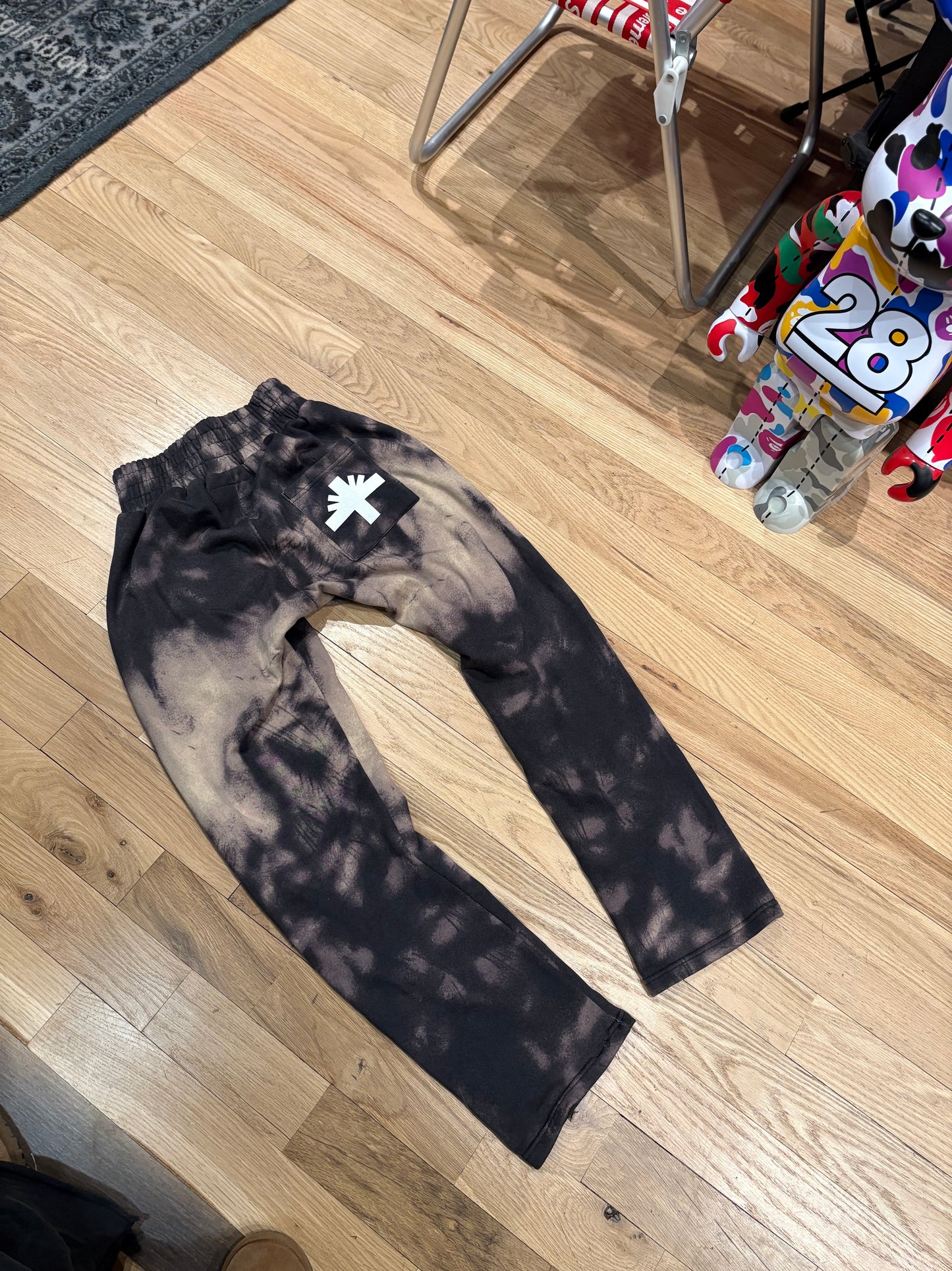 Vertebrae Acid Wash Sweatpants Size XL