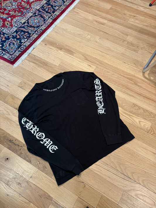 Chrome Hearts Long Sleeve Black Size XL