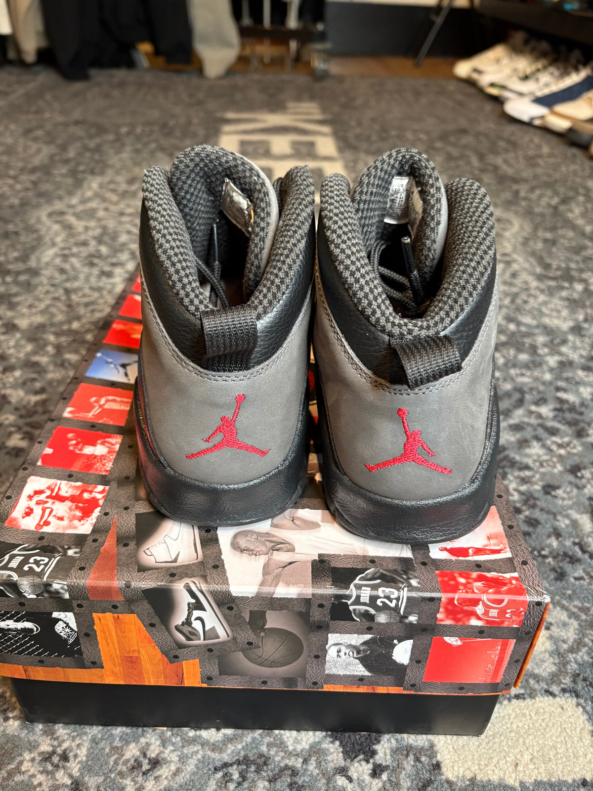 Jordan 10 Retro “Shadow” Clean Og Size 10.5