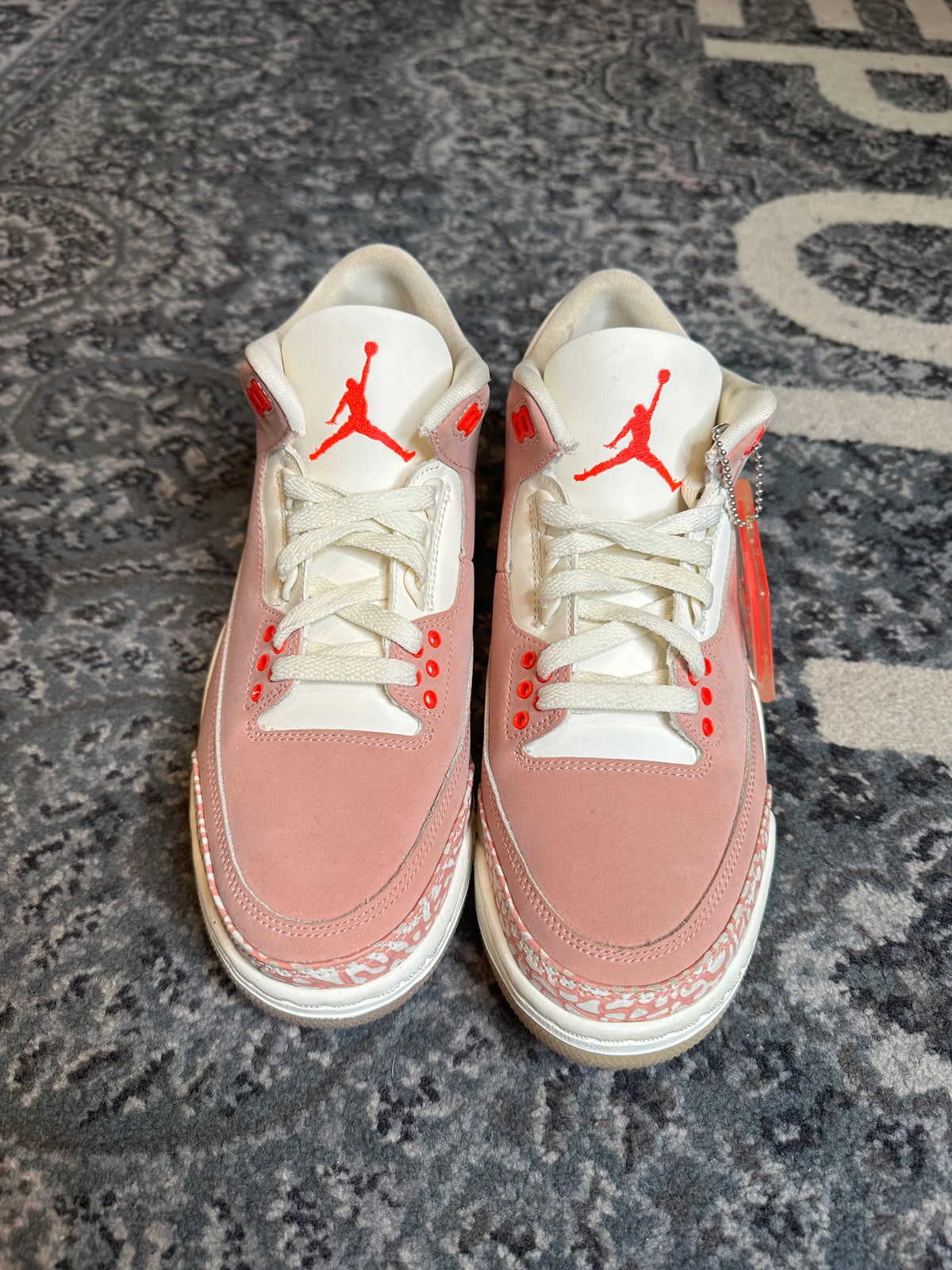 Jordan 3 Retro “Rust Pink” Clean Nb Size 8M/9.5W
