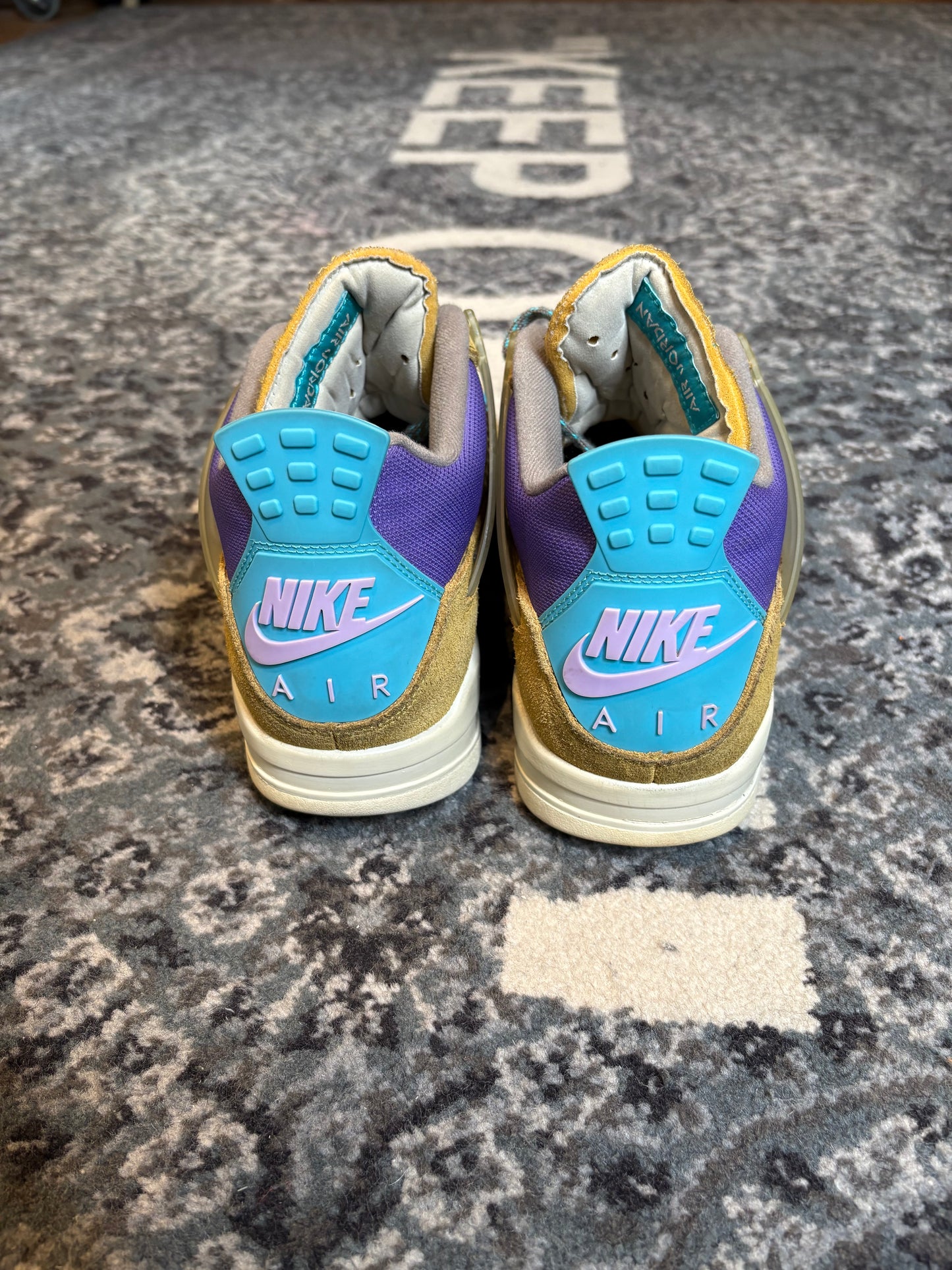 Union La x Air Jordan 4 Retro “Desert Moss” NB PO SIZE 10