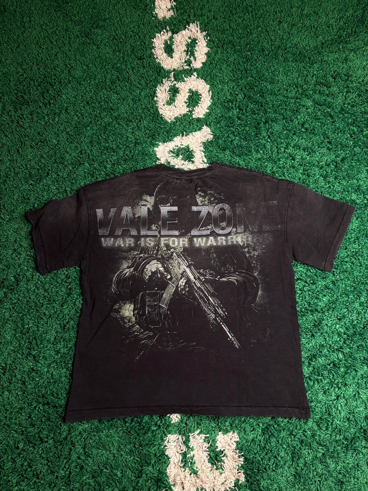 Vale Warrior Tee Black DS Size Small