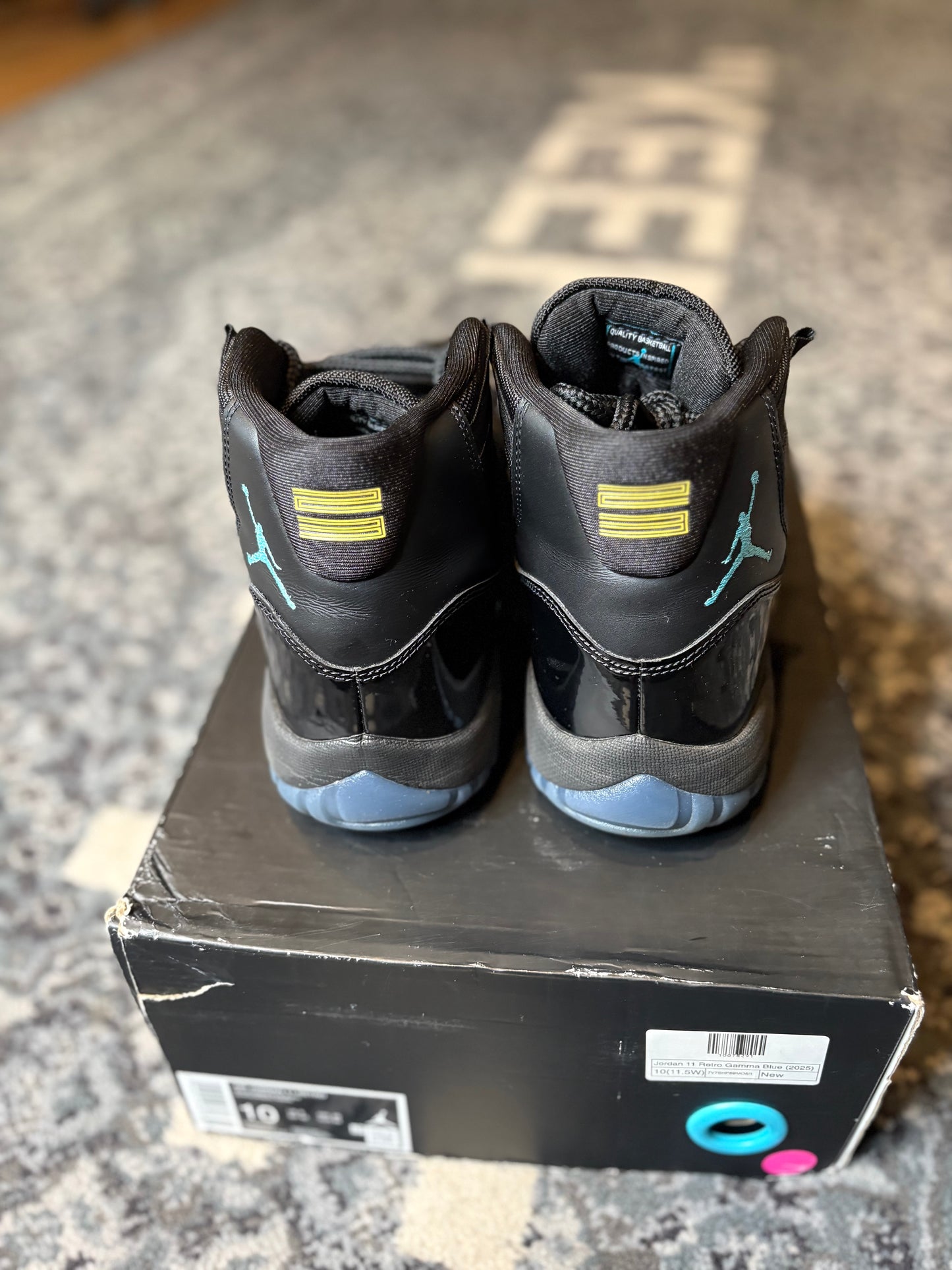Jordan 11 Retro “Gamma Blue” CLEAN OG SIZE 10