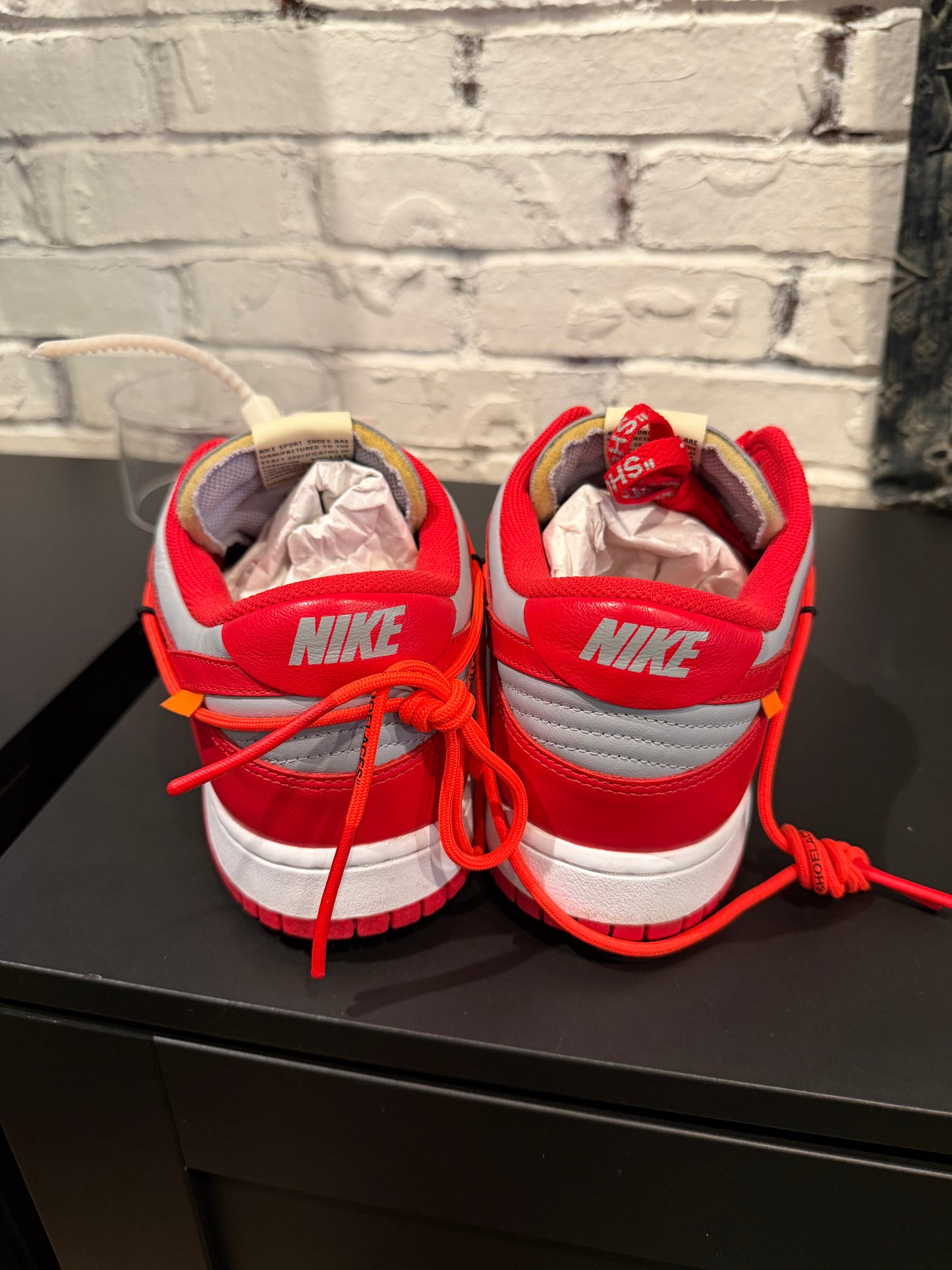 Dunk Low Off-White UNLV Clean NB Size 11