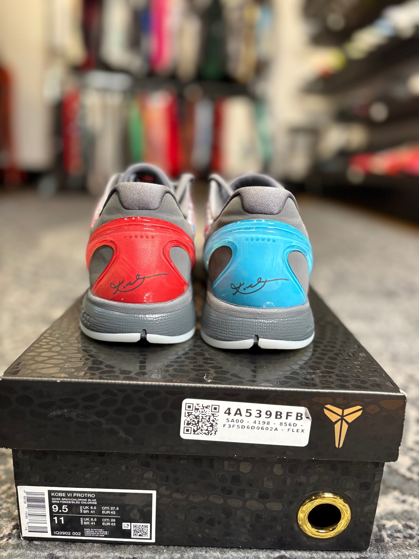Kobe 6 Protro “3D” Clean OG Size 9.5