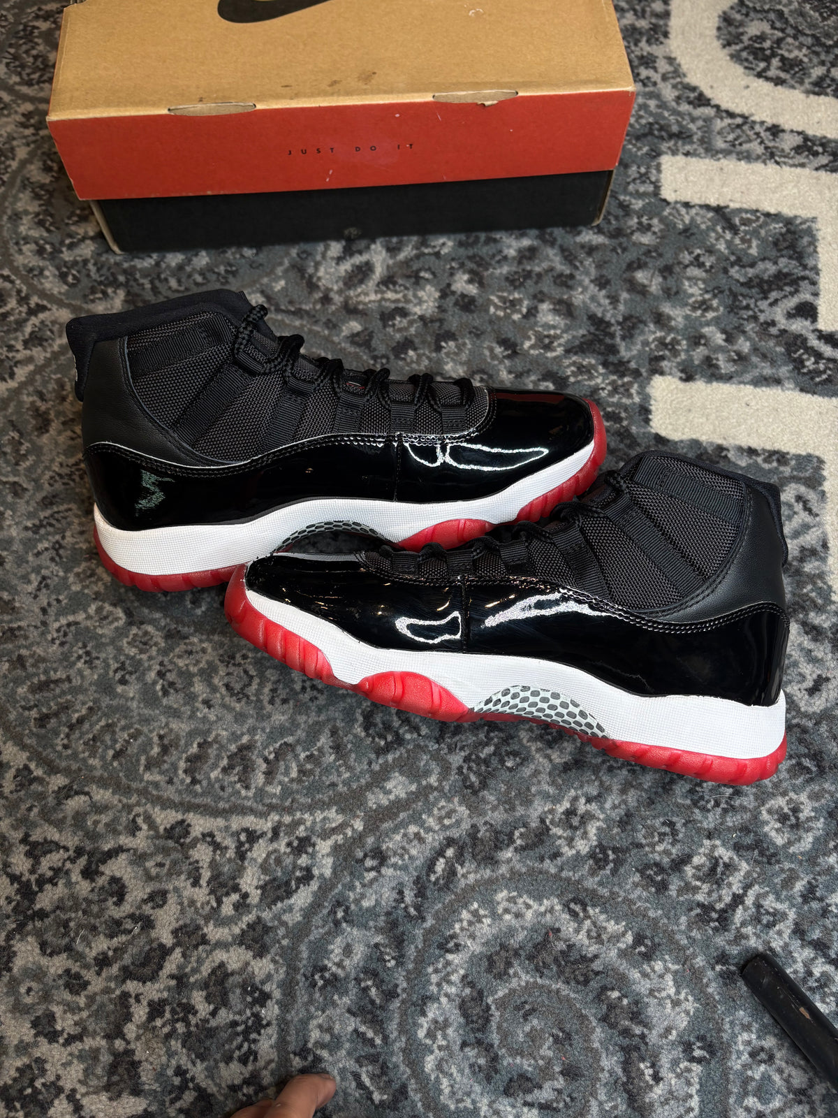 Jordan 11 Retro “Bred” Vnds Og Size 8